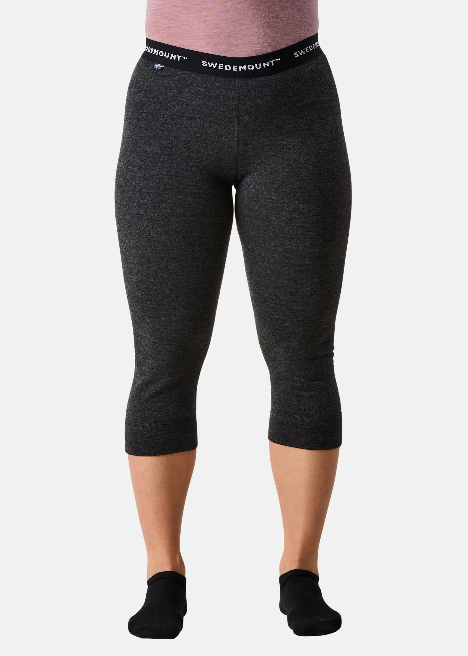 Swedemount Nepal Wool Terry Merino 3/4 Pants leggings dam