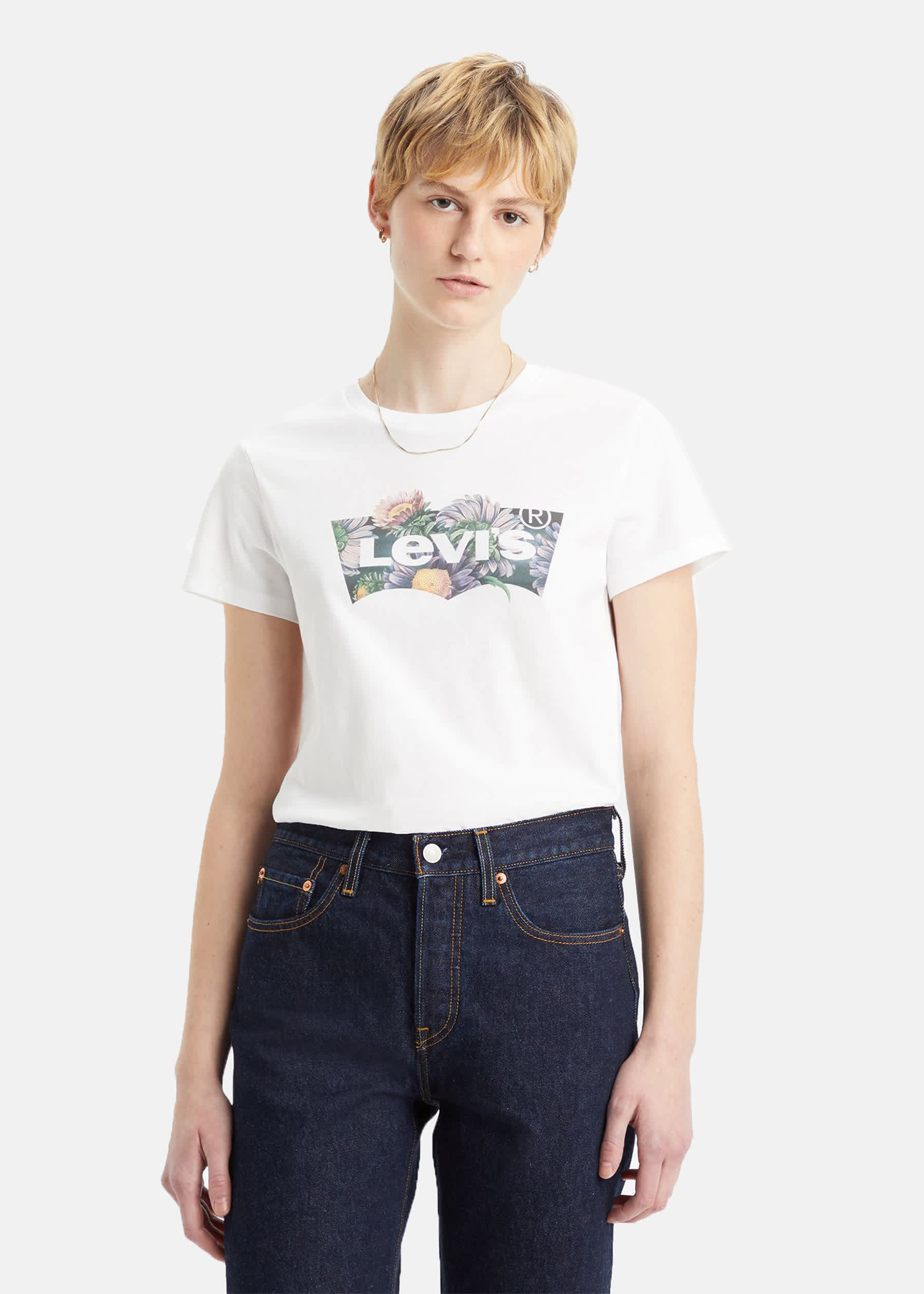 LEVIS ® THE PERFECT TEE PHOTO FLORAL t-shirts dam