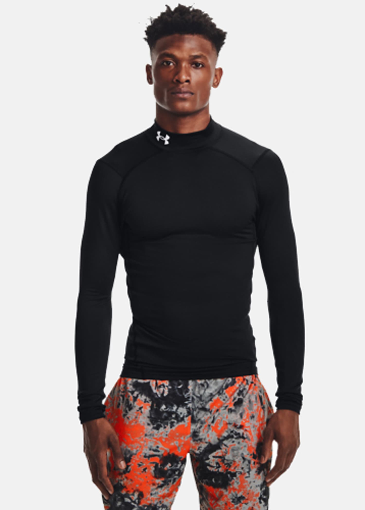 UNDER ARMOUR Långärmade T-shirts Ua Cg Armour Comp Mock herr – bild 5