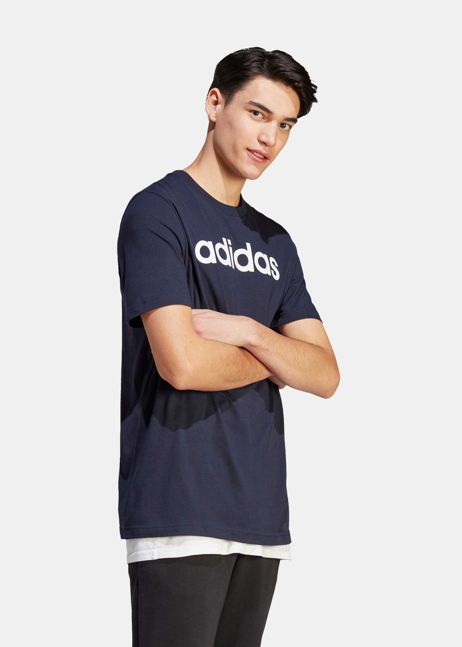 Adidas M LIN SJ T t-shirts herr