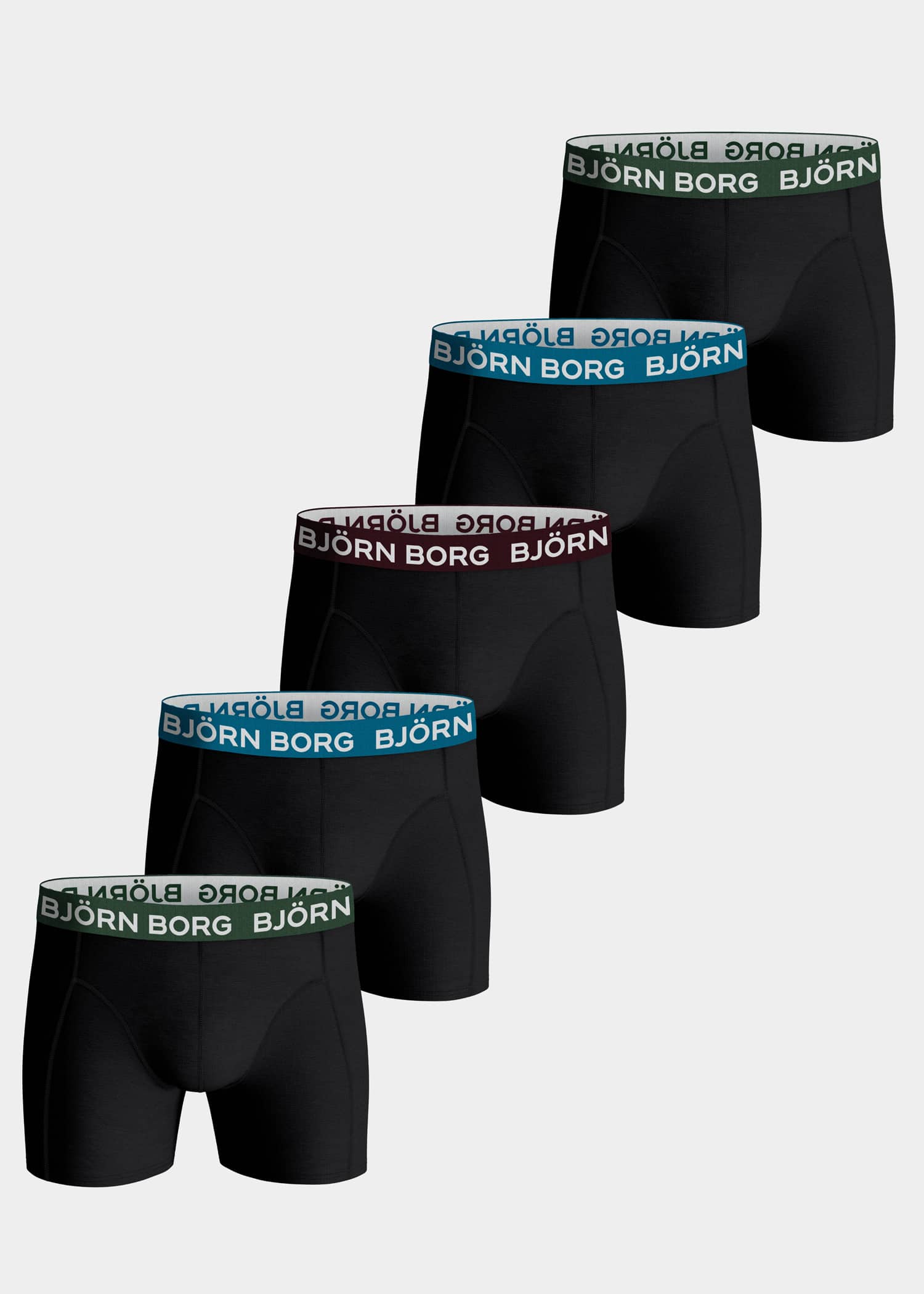 Björn Borg COTTON STRETCH BOXER 5p kalsonger herr