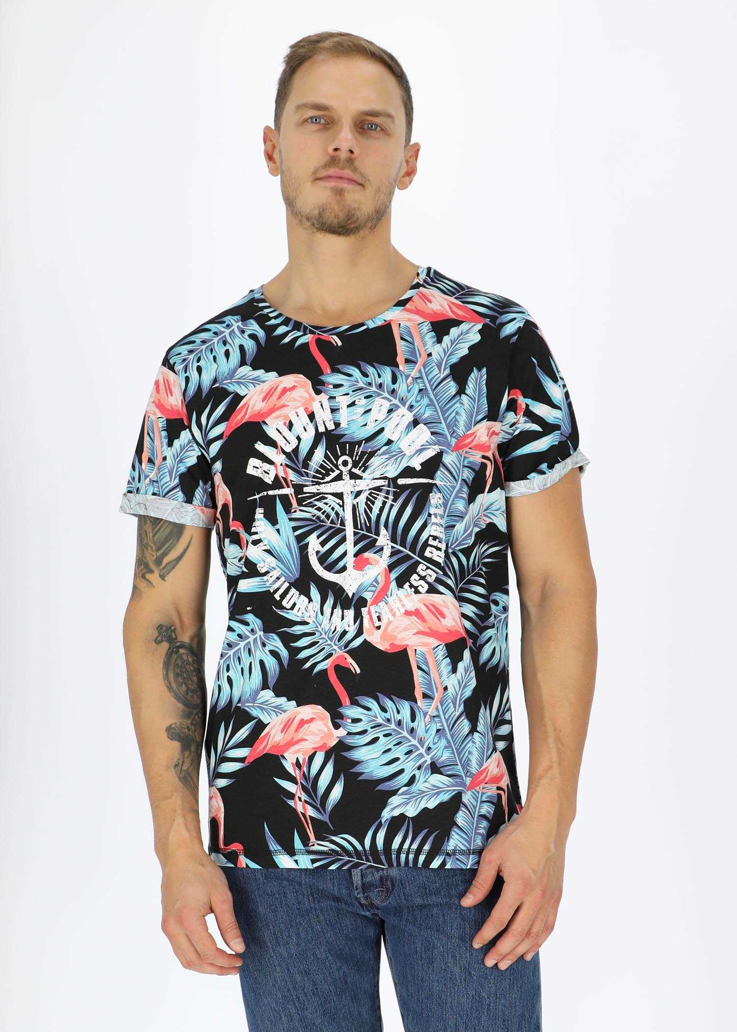 Blount & Pool Tropical Tee t-shirts herr