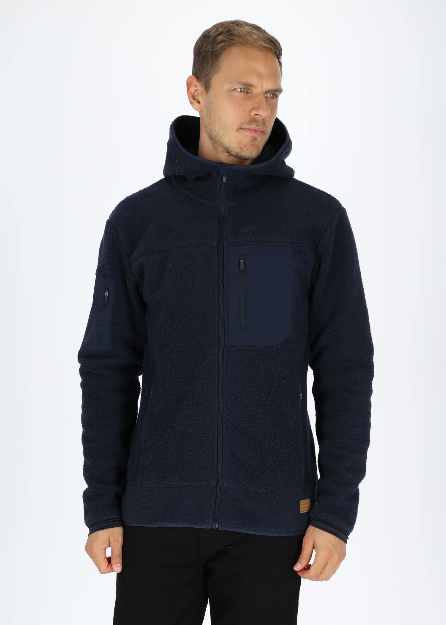 Swedemount Lofoten Stretch Hooded Pile jackor herr