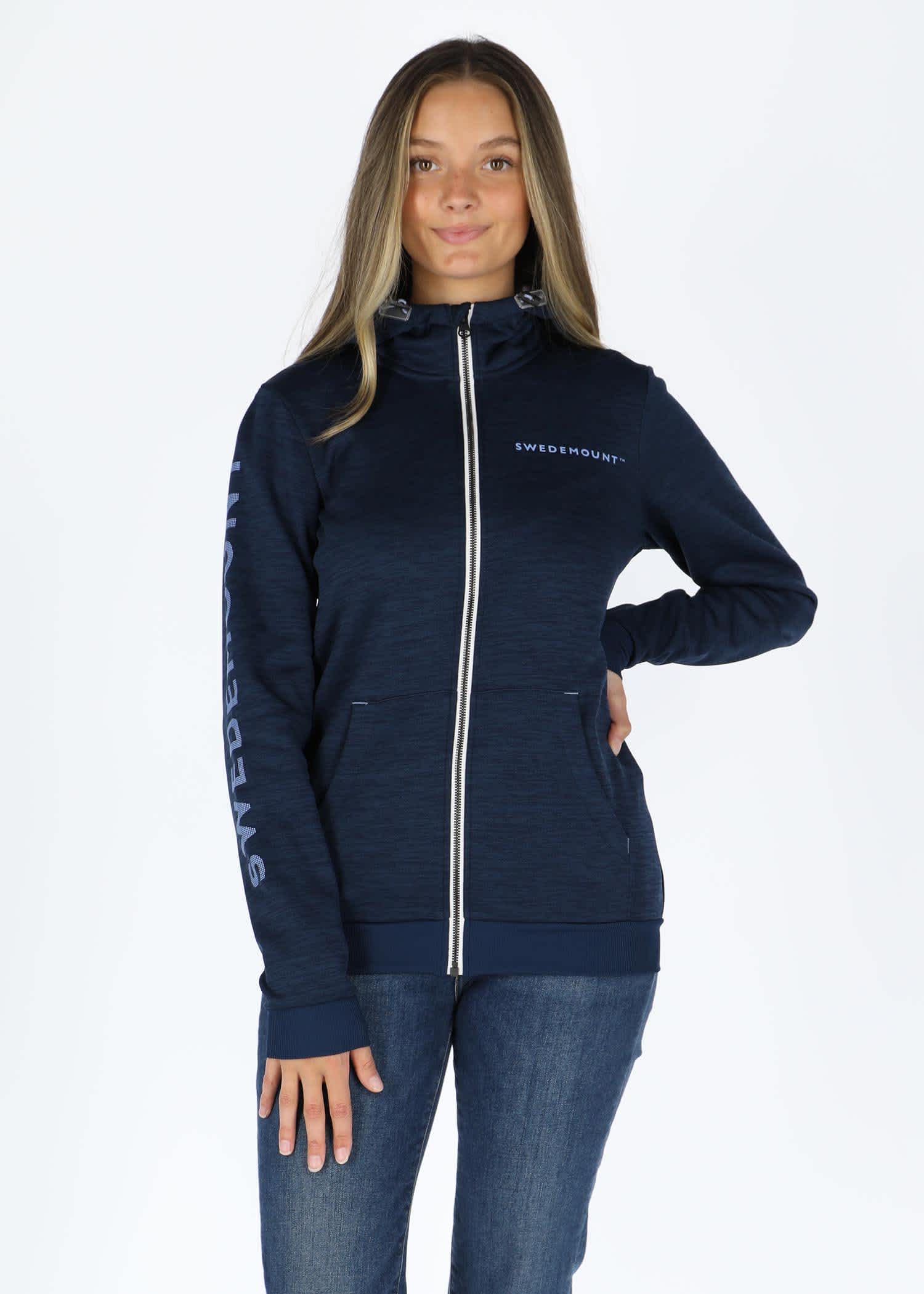 Navy Melange/Lt Blue Melange