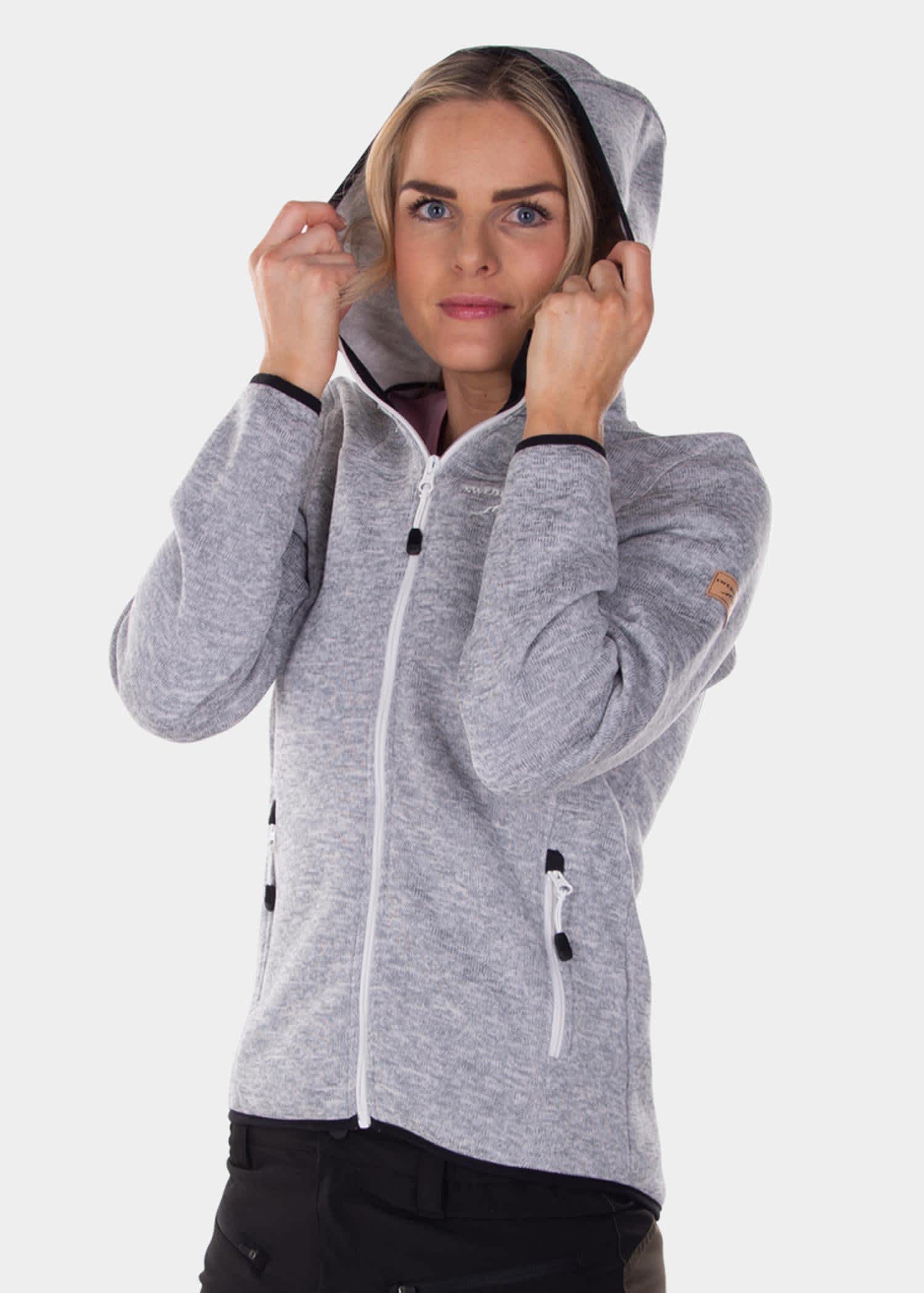 Swedemount Reykjavik Fleece Hood tröjor dam