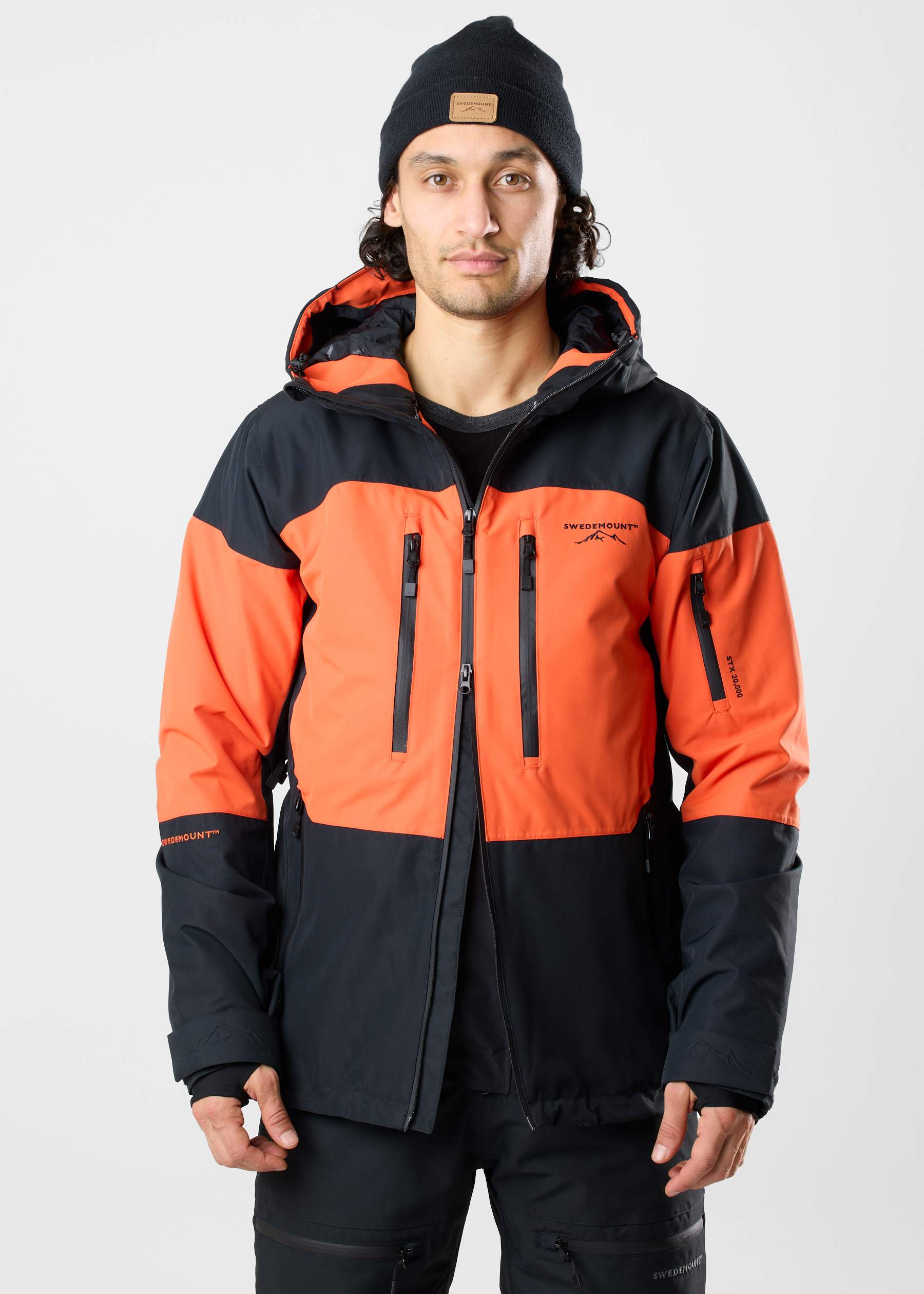 Orange/Black