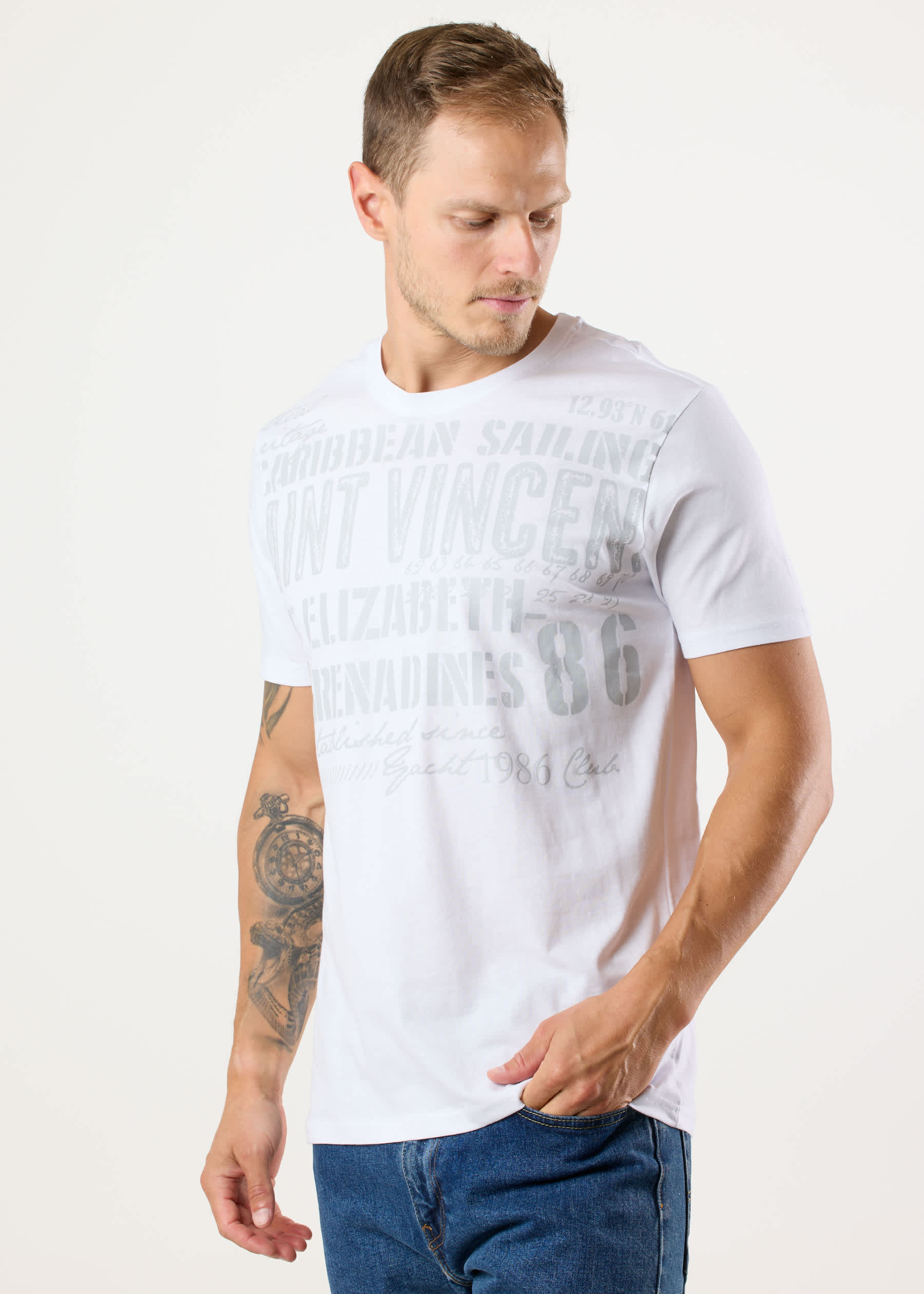 Saint Vincent Grenada Tee t-shirts herr