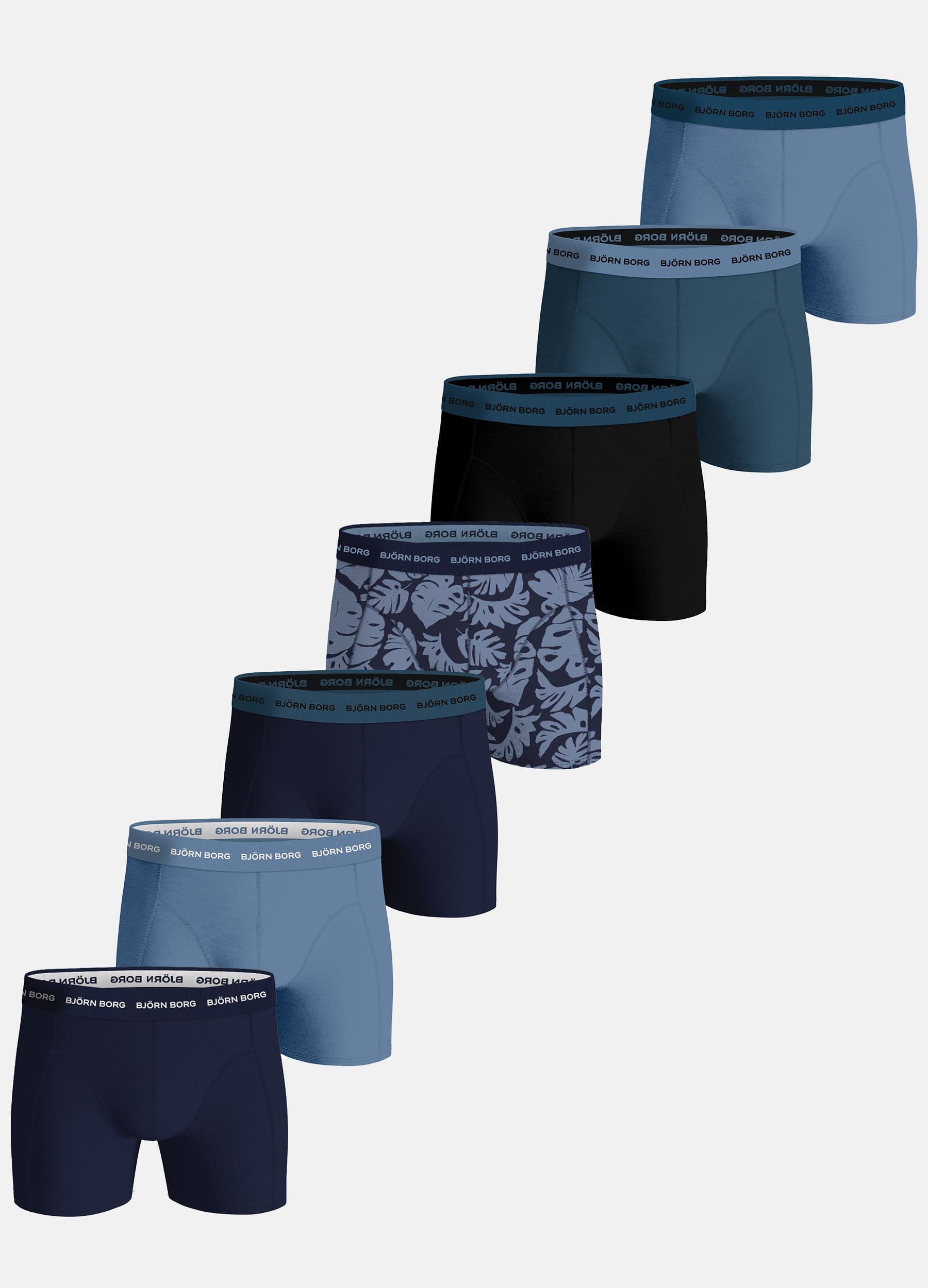 Björn Borg COTTON STRETCH BOXER 7p kalsonger herr