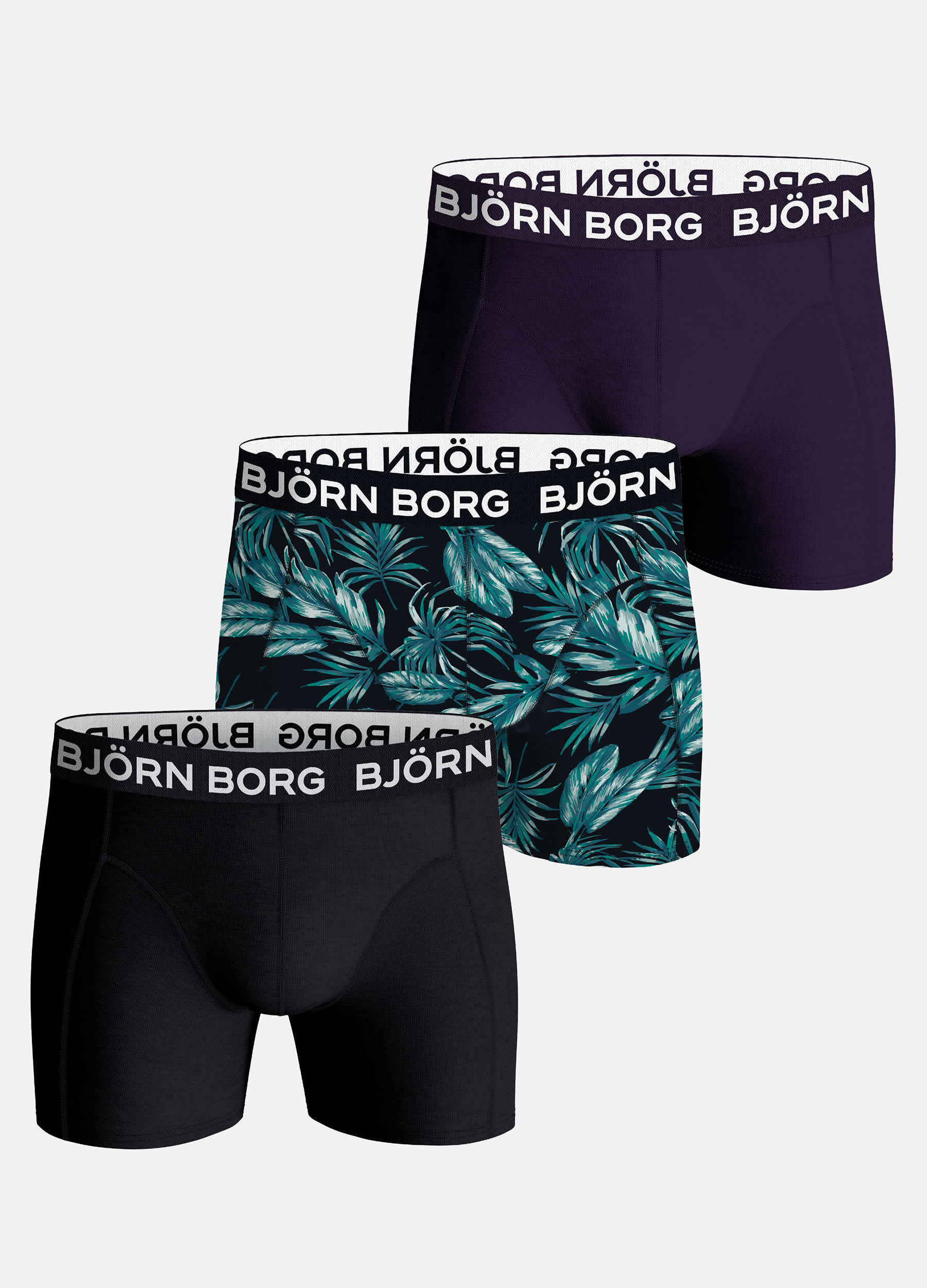 Björn Borg COTTON STRETCH BOXER 3p kalsonger herr
