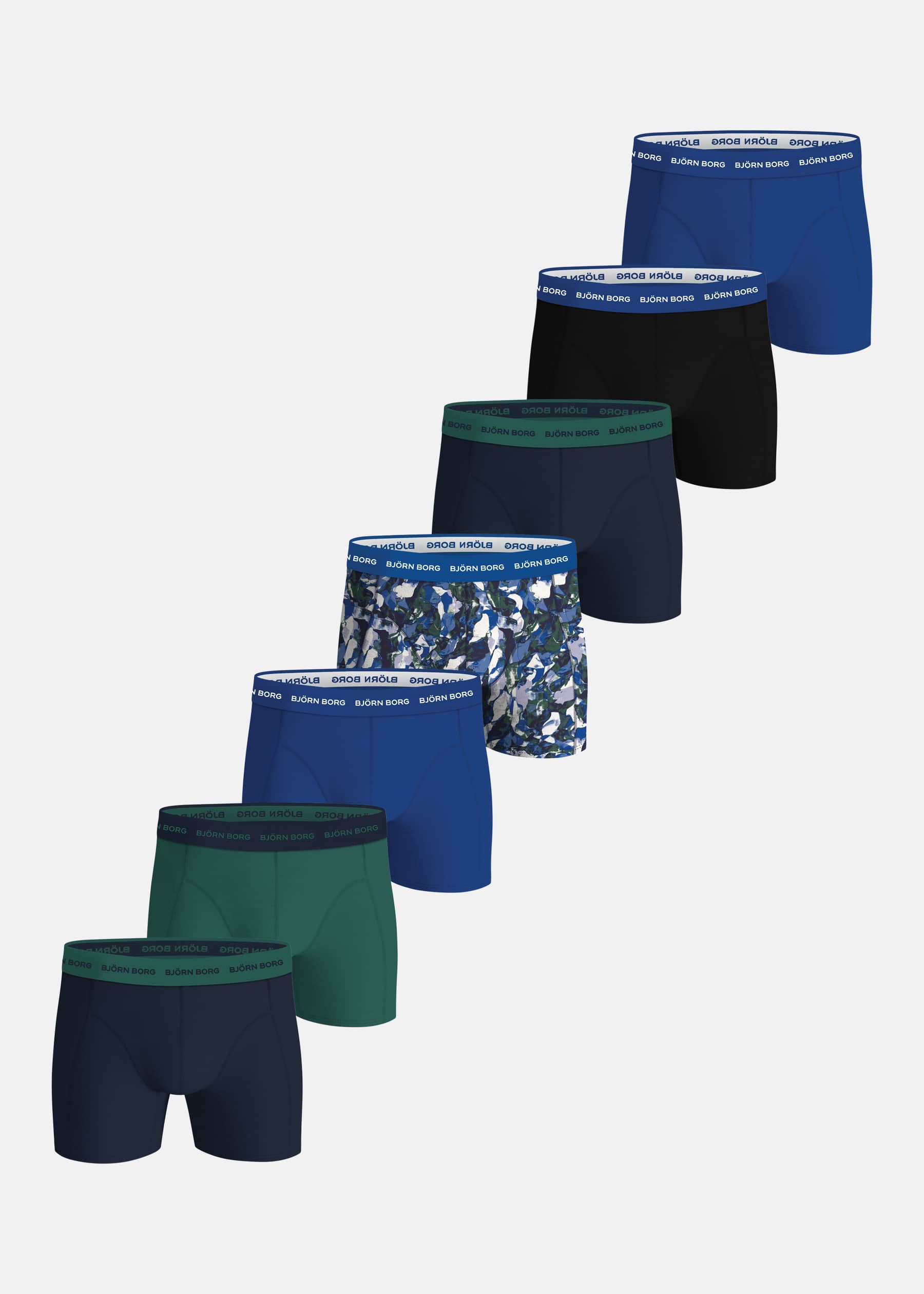 Björn Borg COTTON STRETCH BOXER 7p kalsonger herr