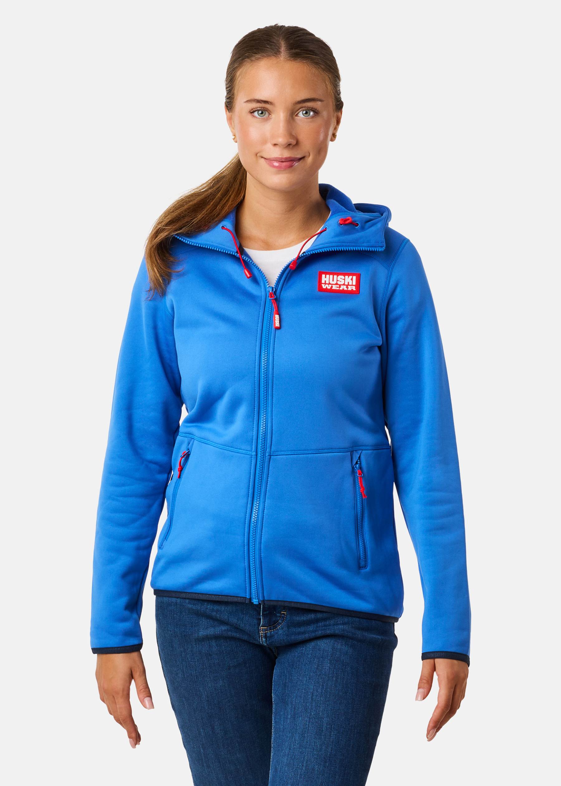 Huski Wear W MID HOOD JACKET tröjor dam