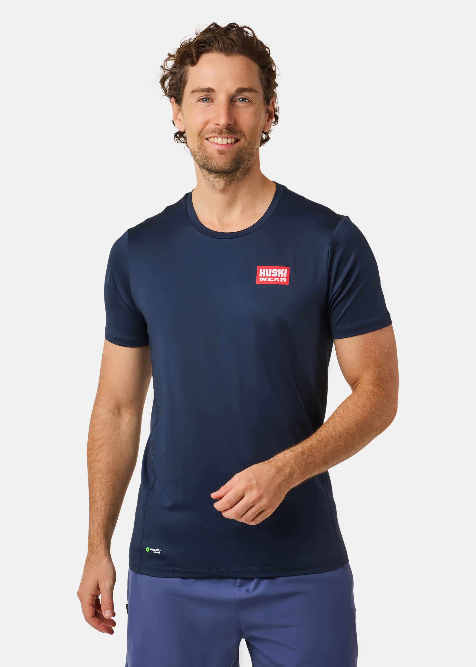 Huski Wear Active Top SS t-shirts herr