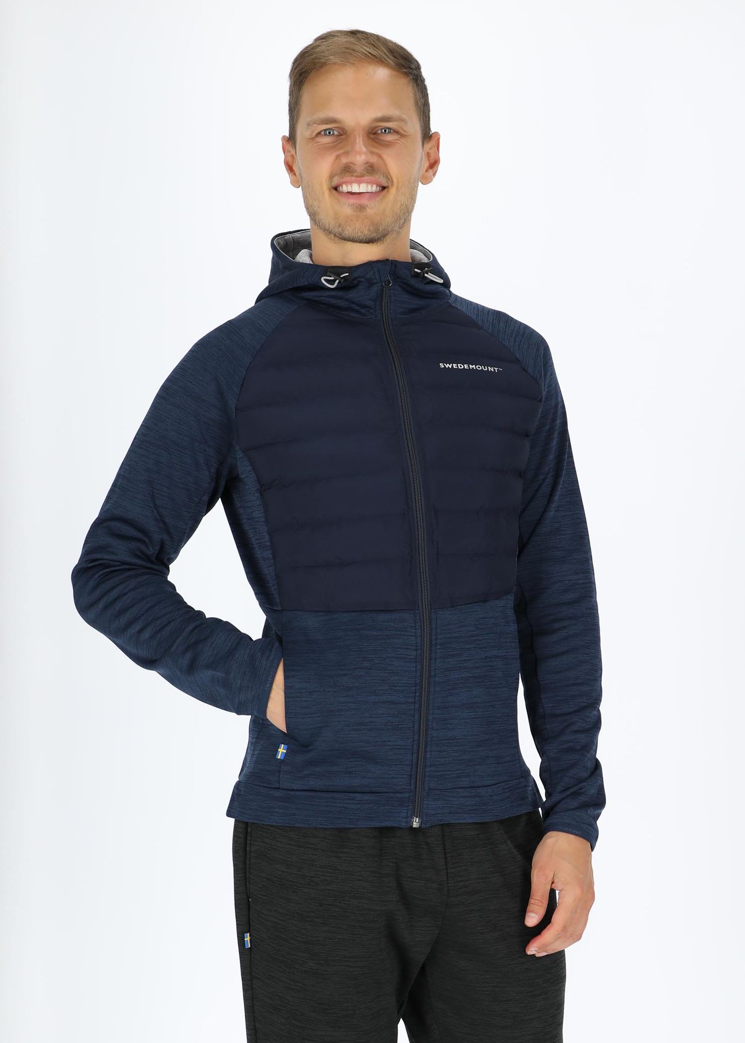 Navy Melange/Lt. Grey Melange