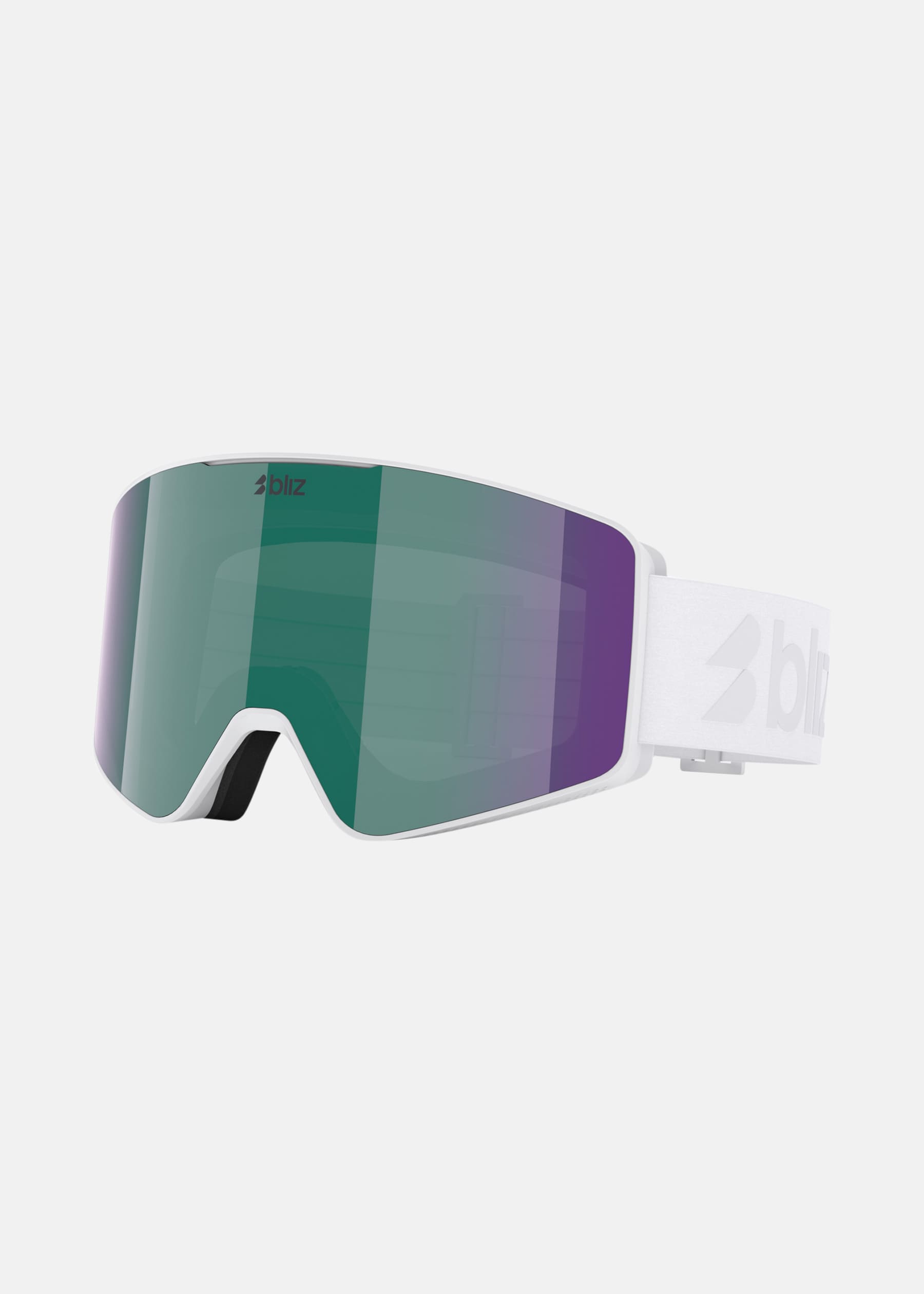 MATTE WHITE / BROWN W GREEN MULTI