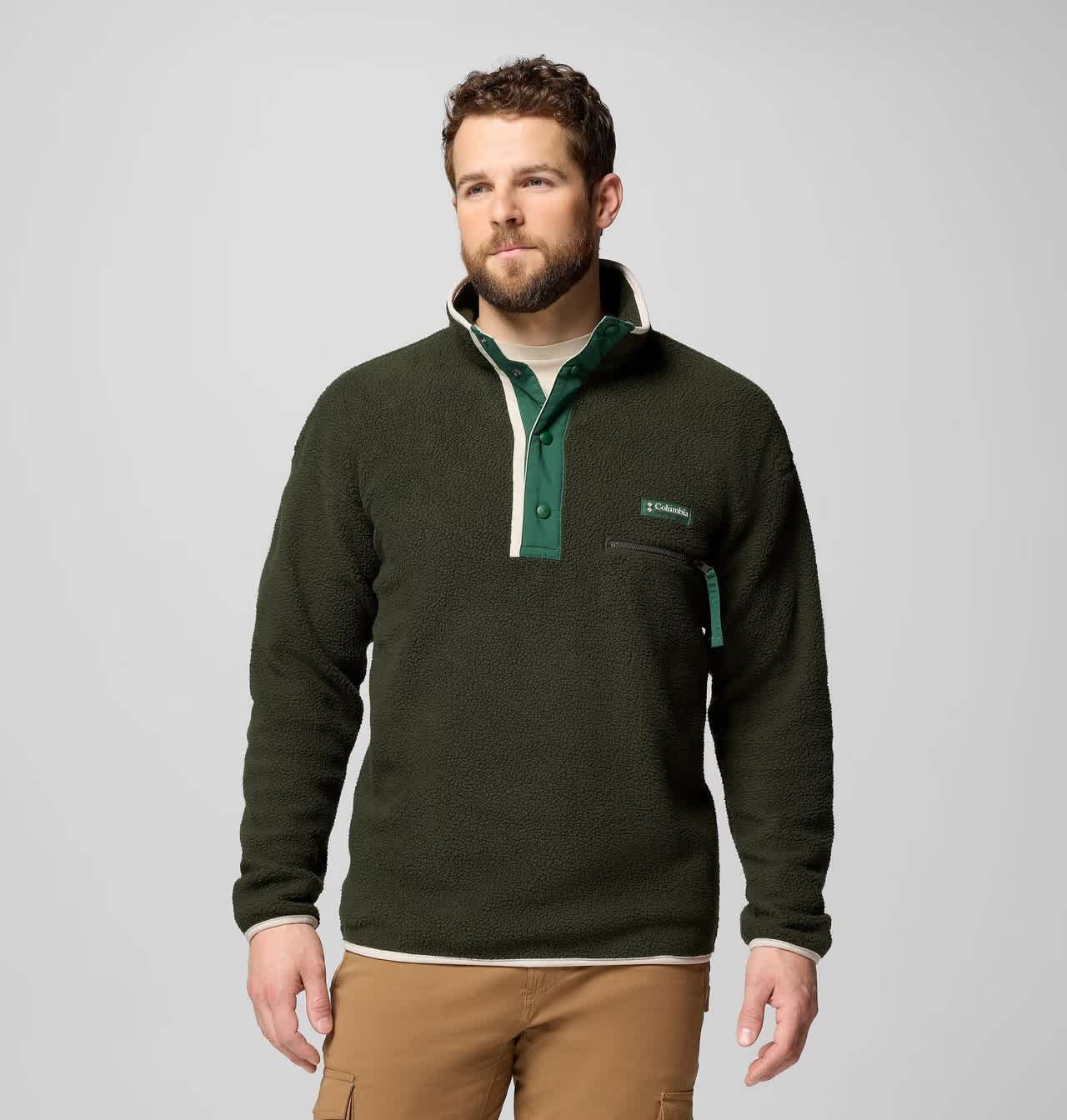 COLUMBIA Helvetia? II Half Snap Fleece jackor herr