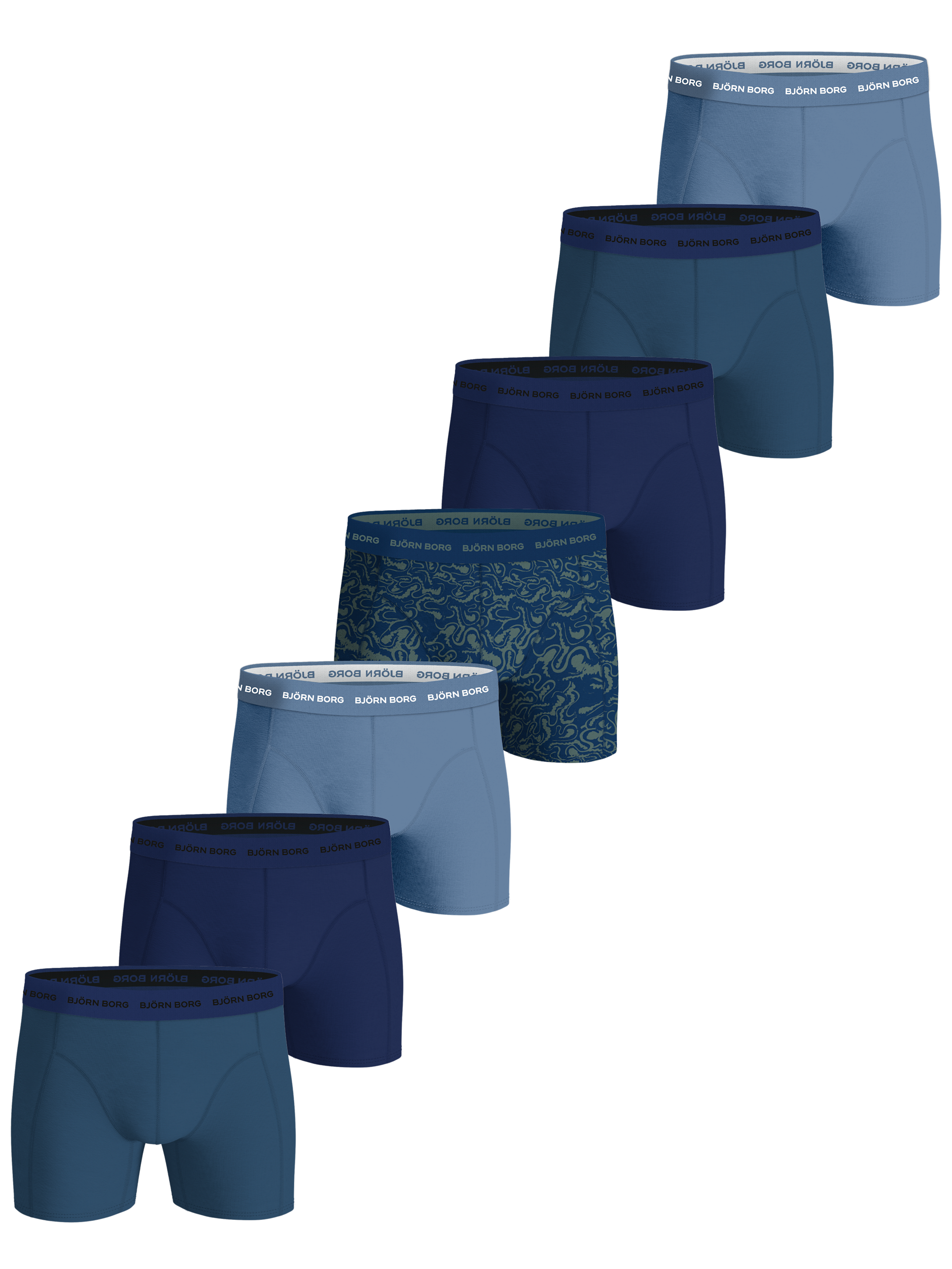 Björn Borg COTTON STRETCH BOXER 7p kalsonger herr