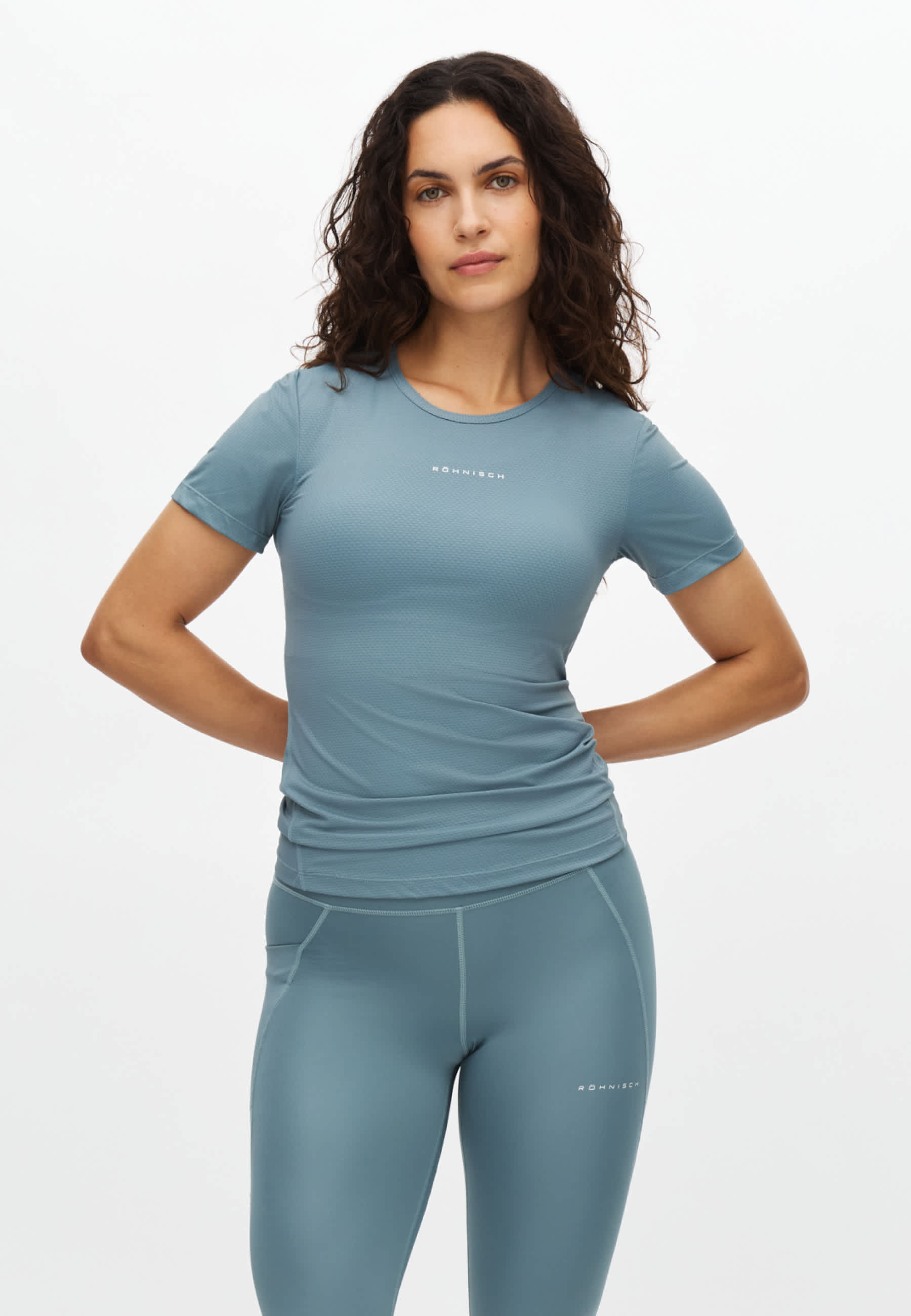 Röhnisch Jacquard Ss Top t-shirts dam – bild 7