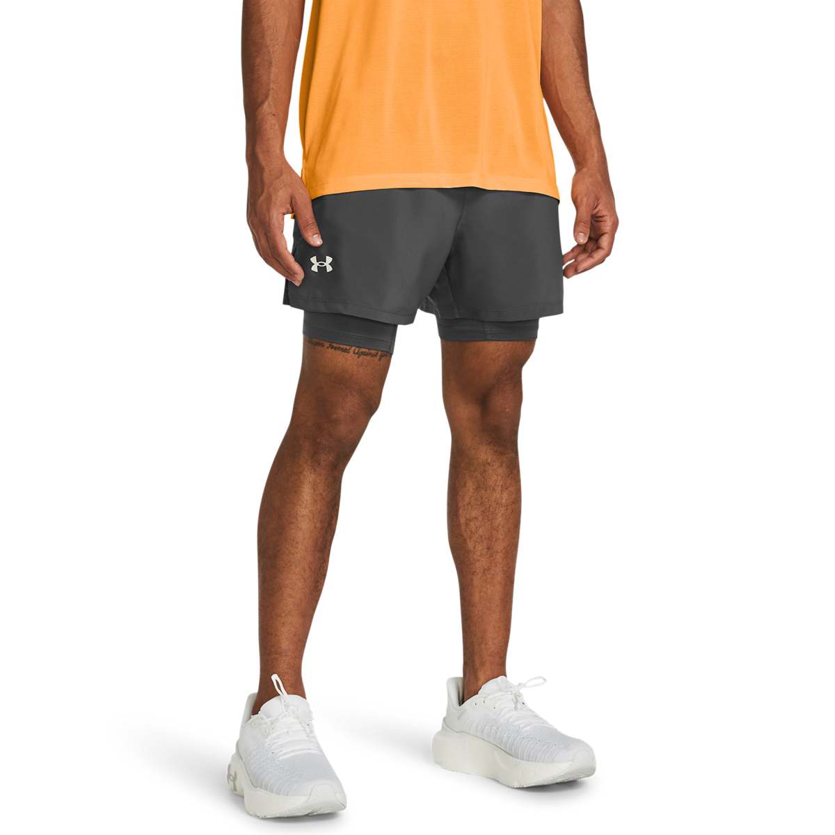 UNDER ARMOUR UA LAUNCH 5'' 2-IN-1 SHORTS herr