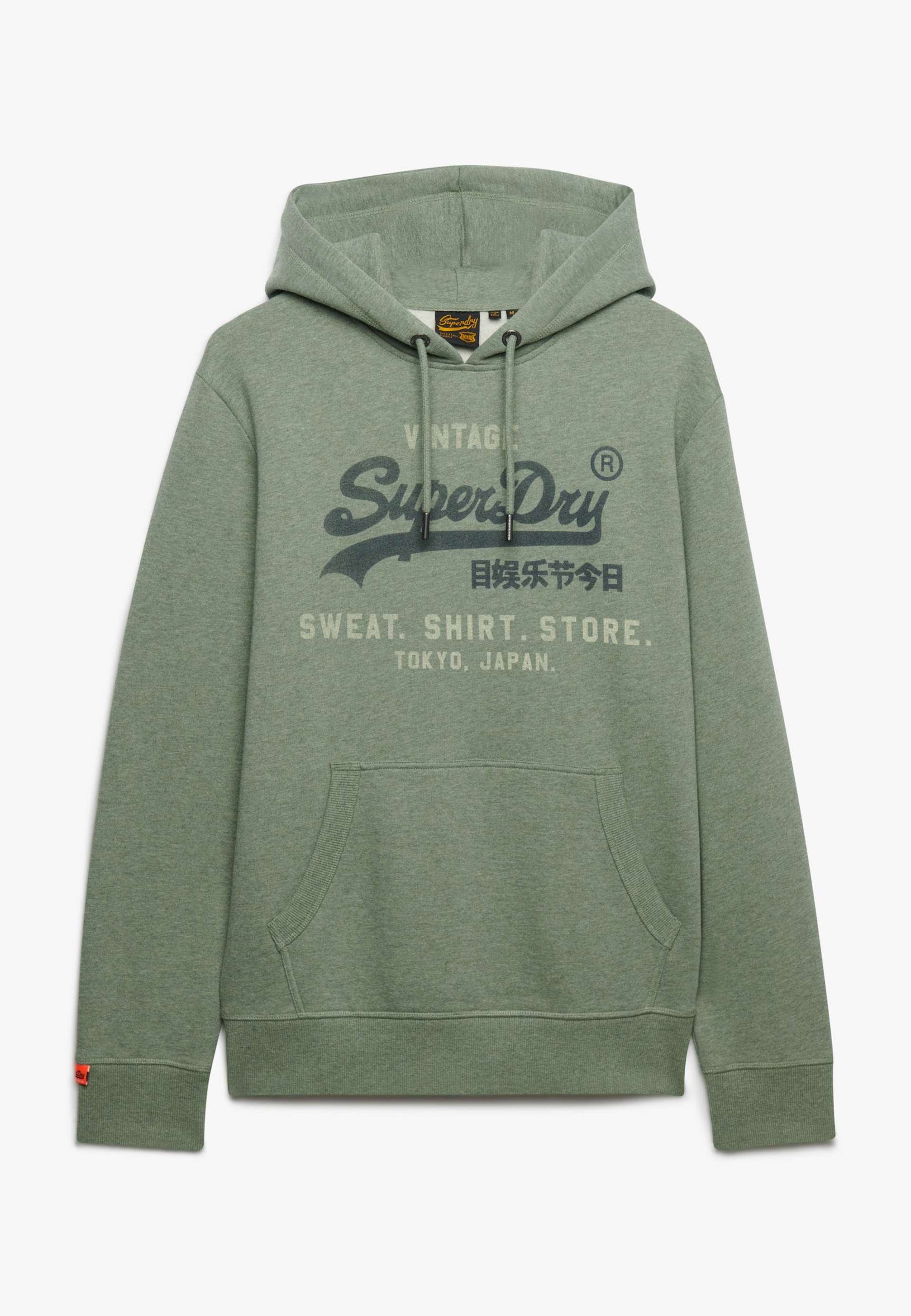 Superdry & Co Sweatshirt 'Heritage' pastellgrön / mörkgrön herr – bild 2