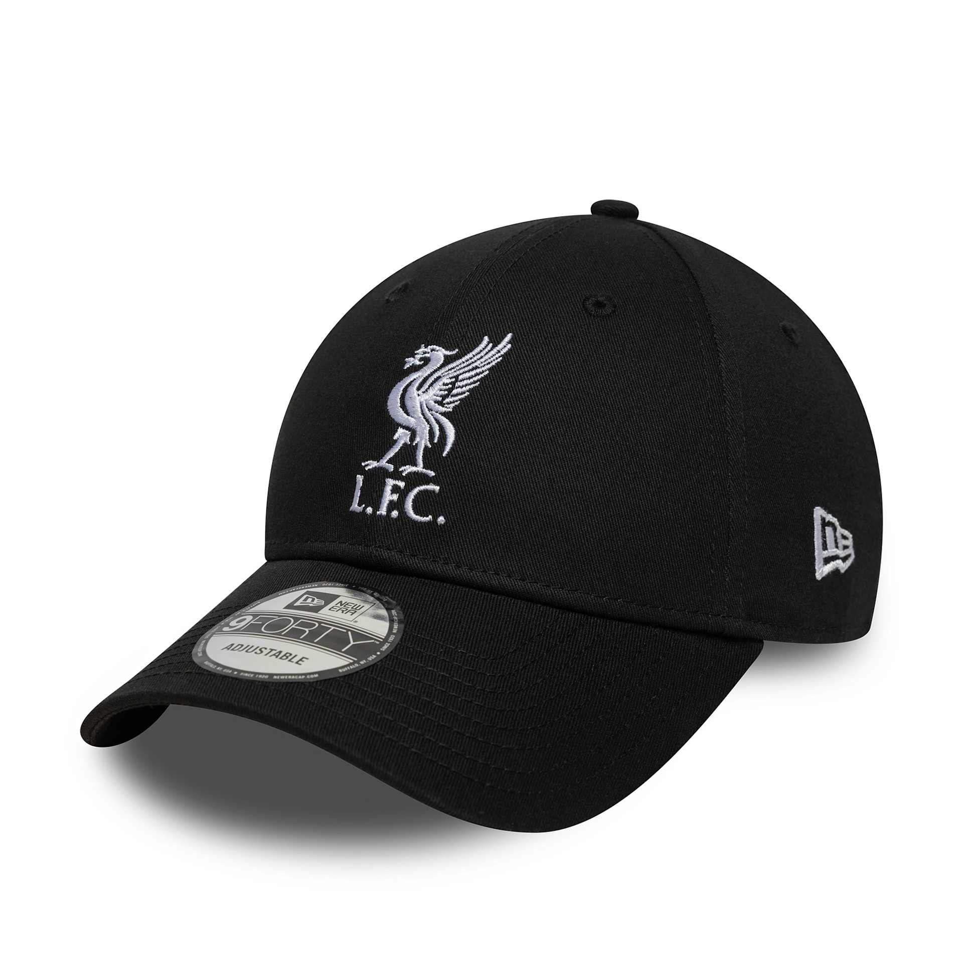NEW ERA Football Svart adjustable Keps Liverpool Core 9FORTY Black/White Adjustable herr – bild 2