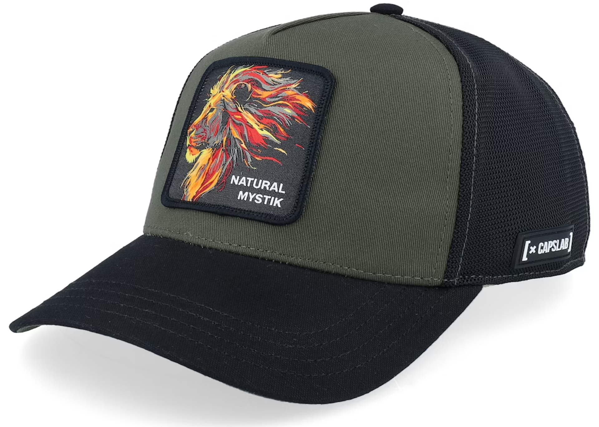 Capslab Grön trucker Keps Fantastic Beasts Natural Mystik Dark Green/Black A-Frame Trucker dam – bild 2