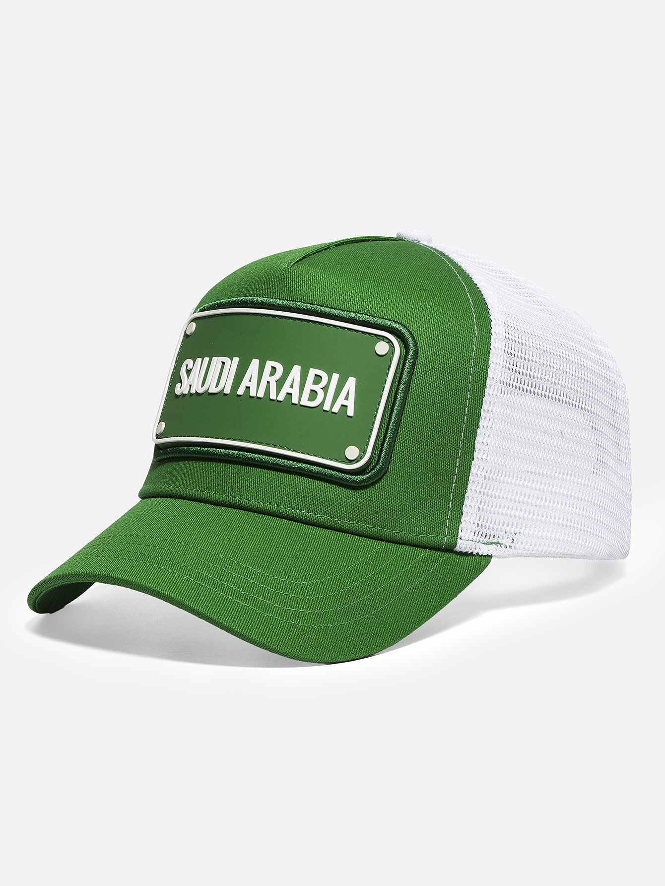 Fifa Grön trucker Keps World Cup 26 Team Cap Saudi Arabia Green/White A-frame Trucker dam – bild 2