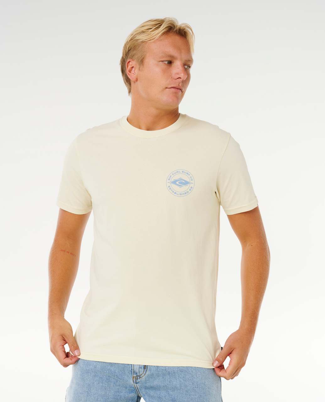 RIP CURL STAPLE TEE t-shirts herr
