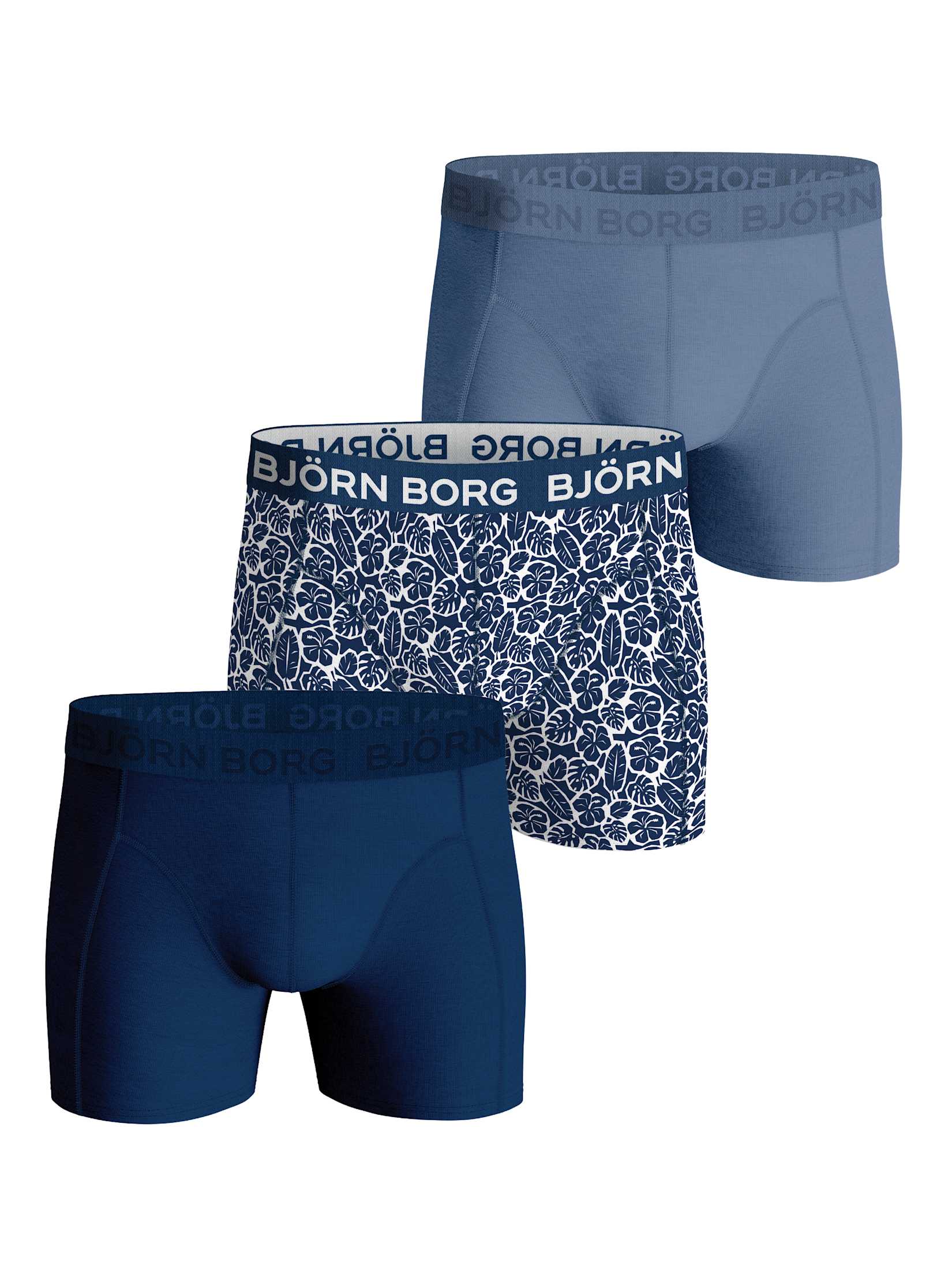 Björn Borg Cotton Stretch Boxer 3p boxerkalsong herr – bild 3