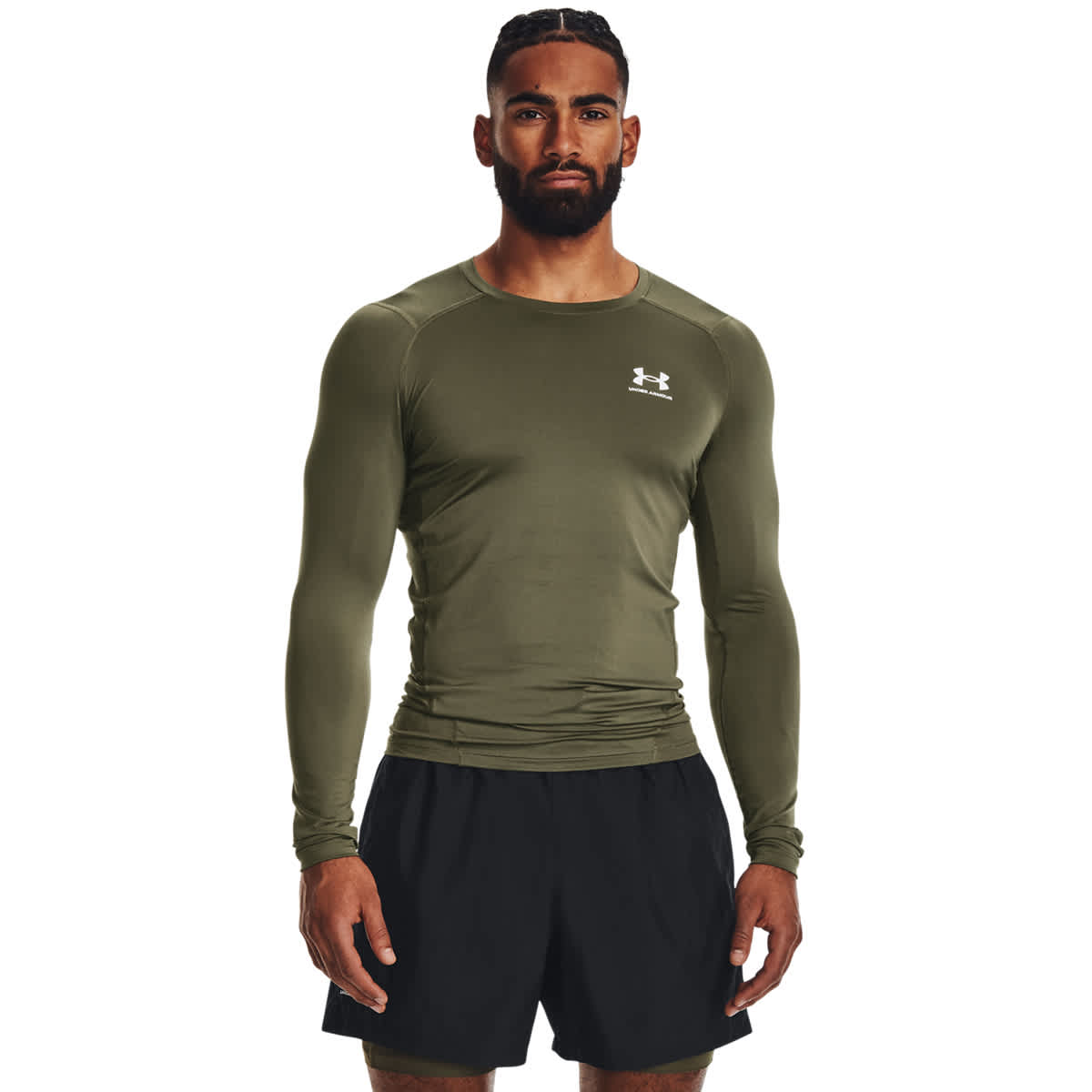 UNDER ARMOUR UA HG Armour Comp LS t-shirts herr