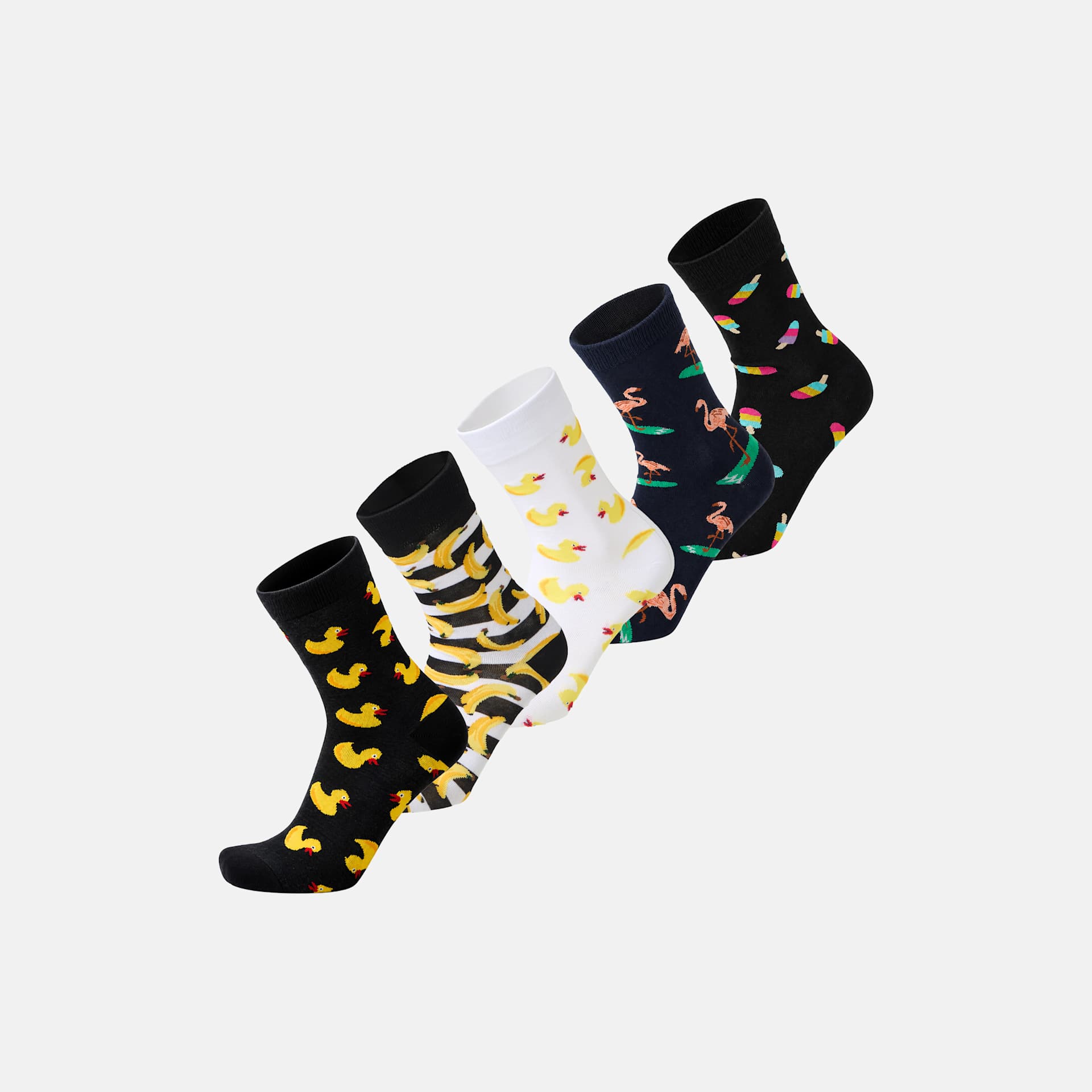 Blount & Pool Tropical Socks 5-Pack skovård herr