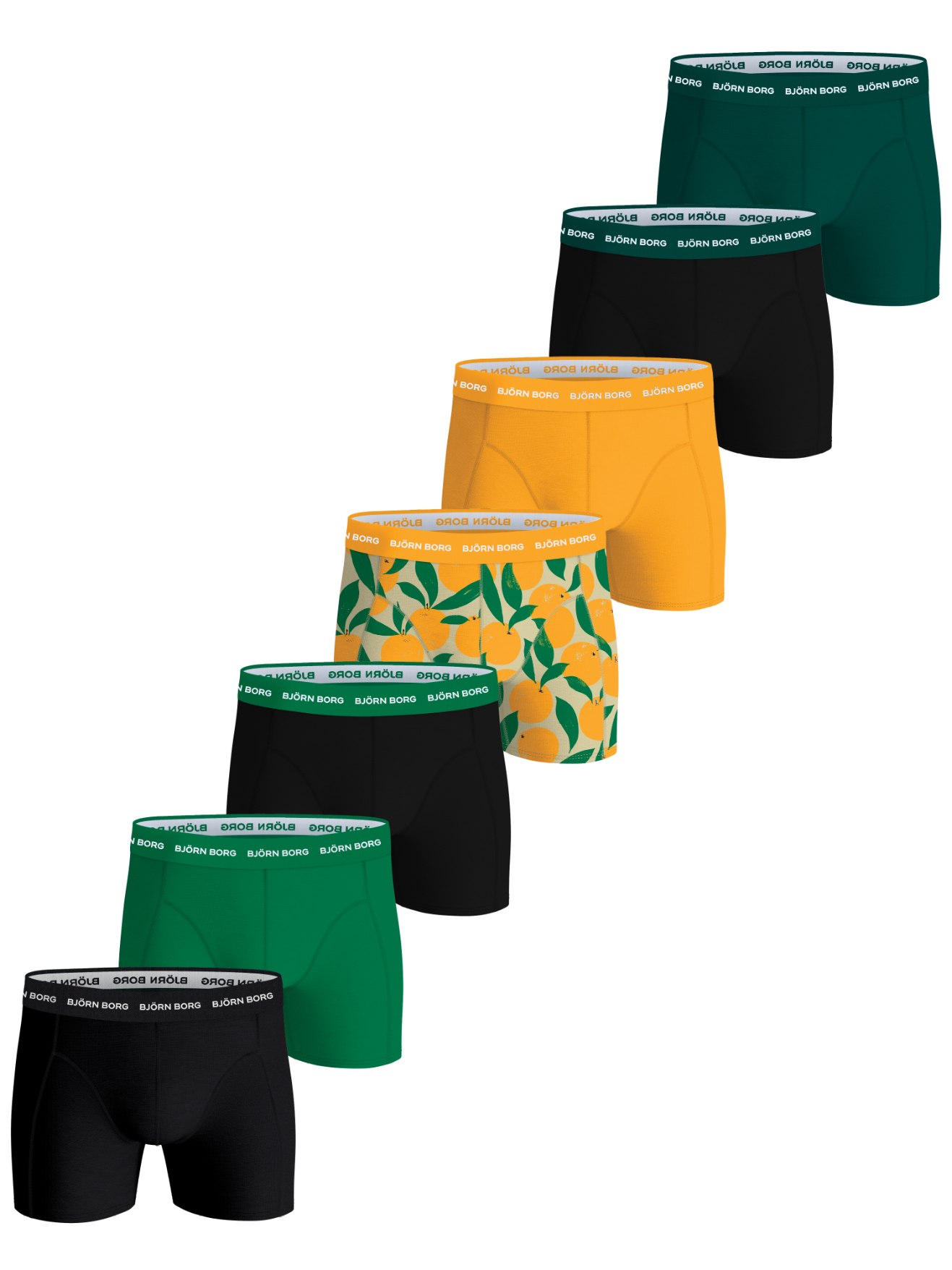 Björn Borg Cotton Stretch Boxers 7-pack boxerkalsong herr – bild 2