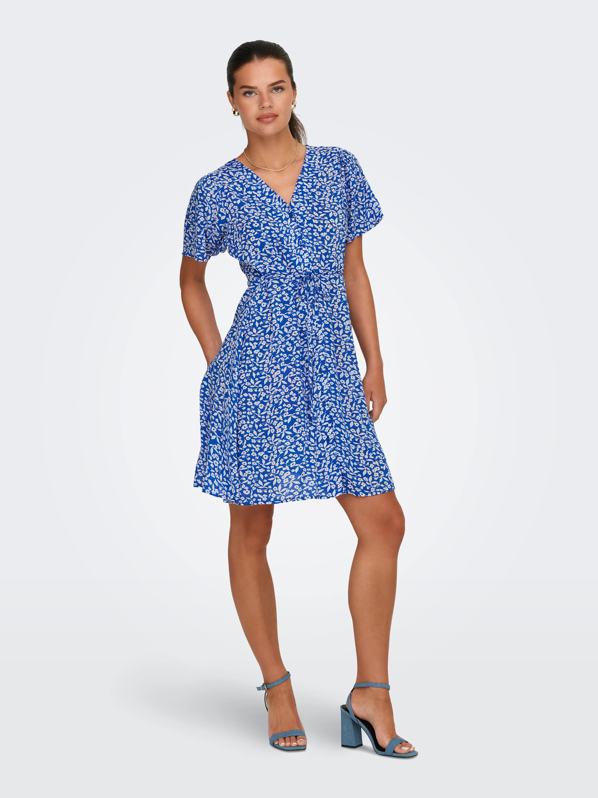 ONLY Onlevida S/S Short Dress klänningar dam – bild 6