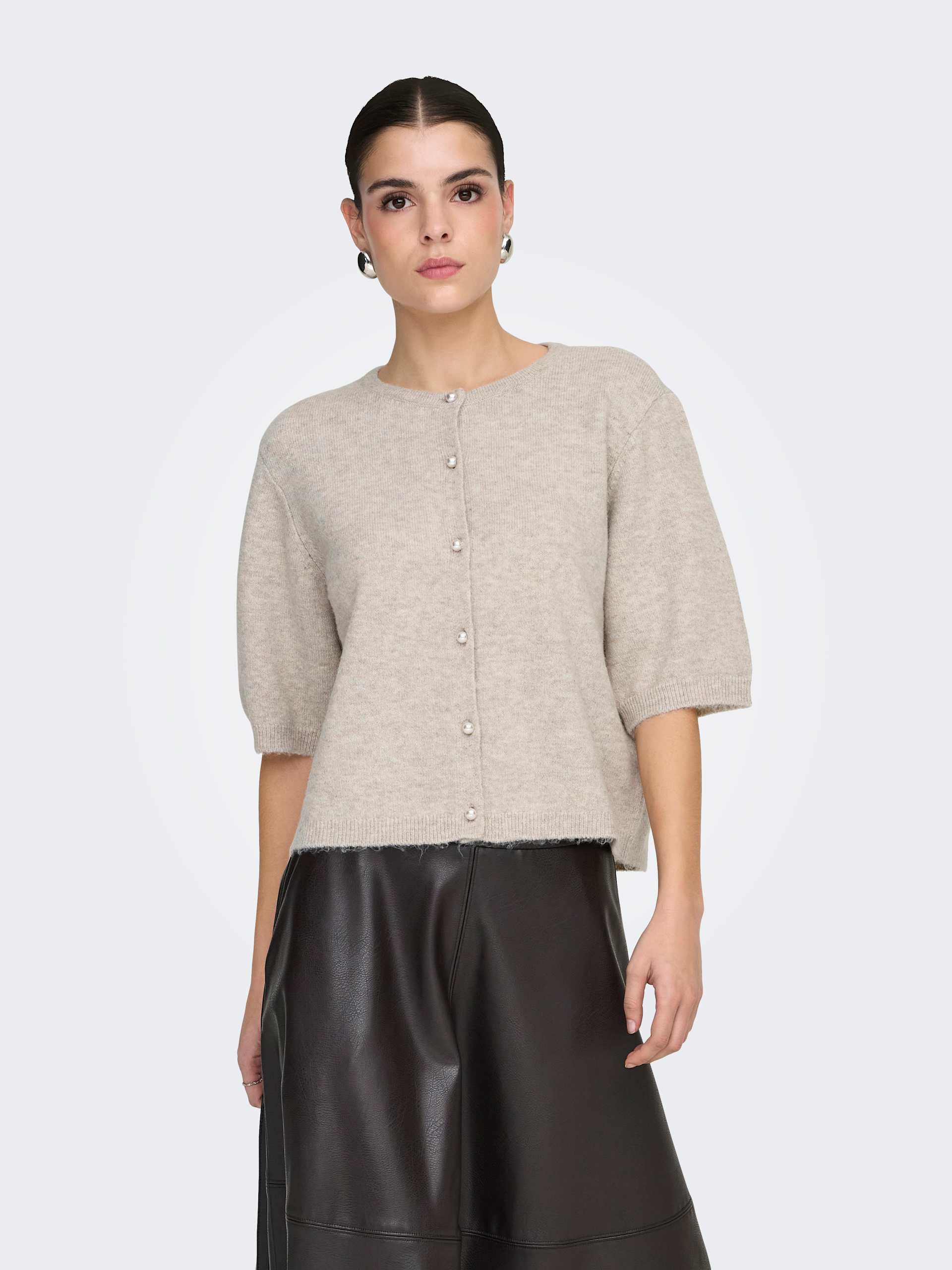 JDY JDYRUE LIFE 2/4 PEARL CARDIGAN dam