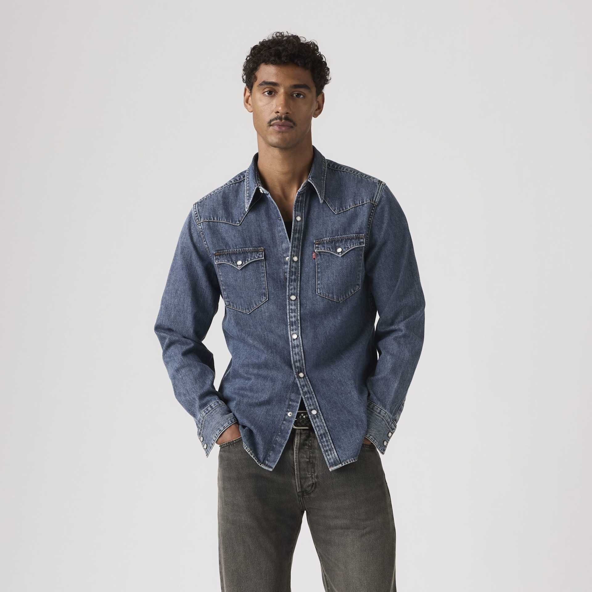 LEVIS ® BARSTOW WESTERN STANDARD THERM skjortor & blusar herr