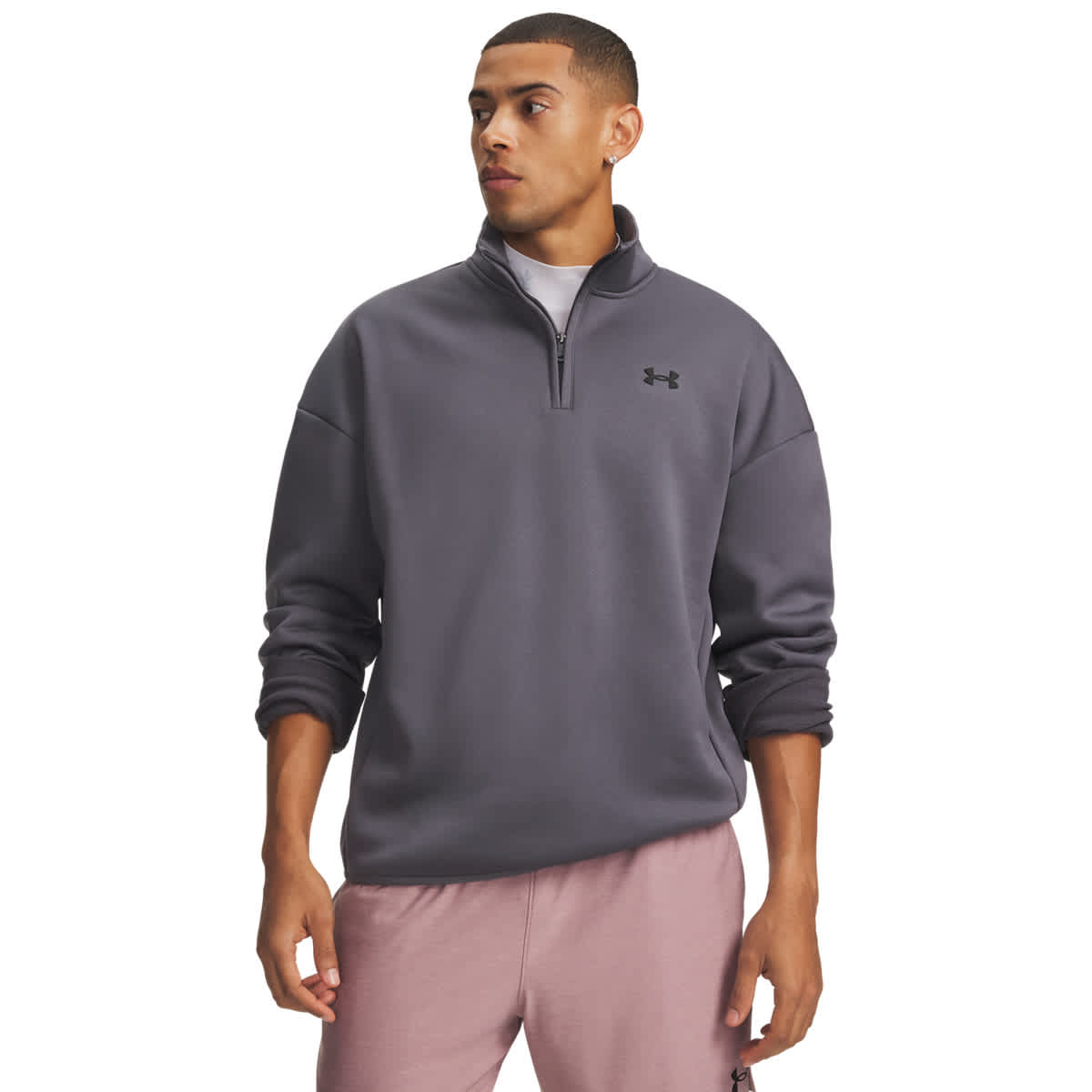 UNDER ARMOUR Ua Armour Fleece 1/4 Zip tröjor herr – bild 5