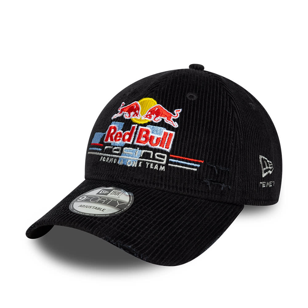 NEW ERA Motor Svart adjustable Keps Red Bull F1 26 Distressed Cord 9FORTY Black Adjustable dam – bild 2