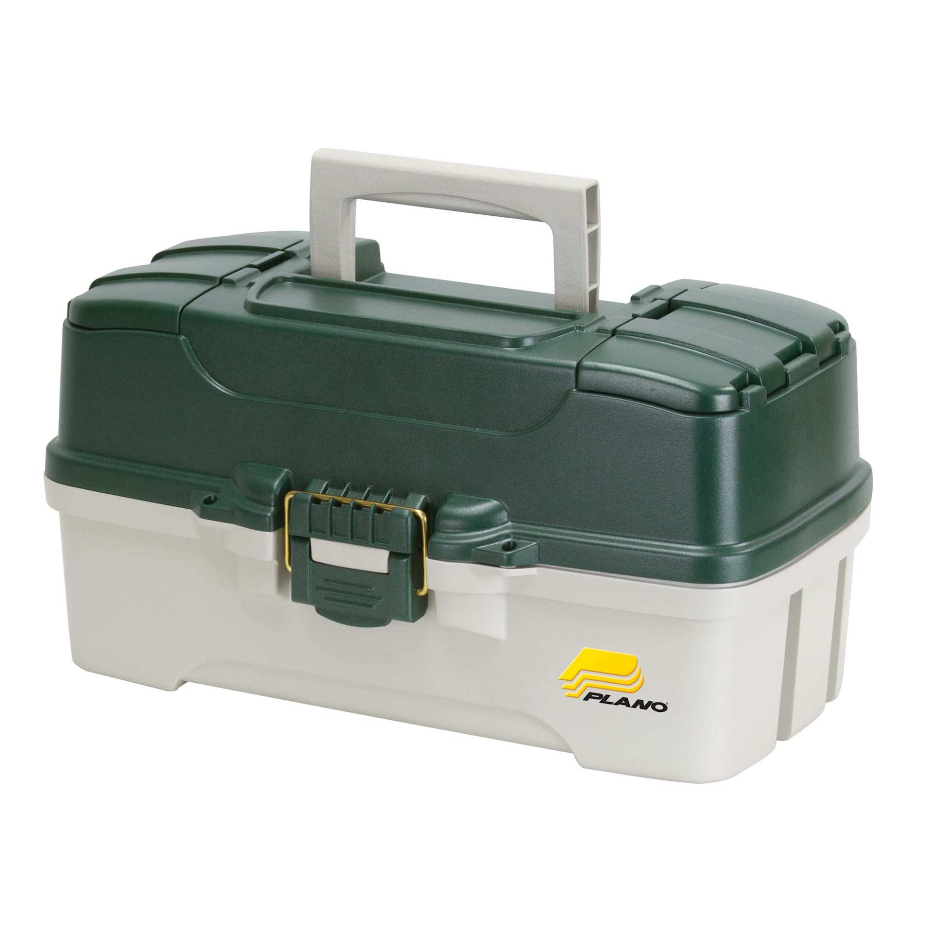 Plano 3 TRAY MTLC GREEN/OFF WHITE