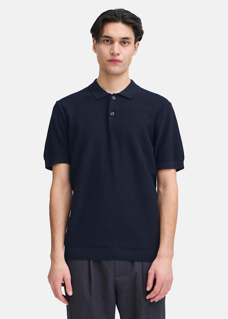CFEDWARD relaxed polo knit