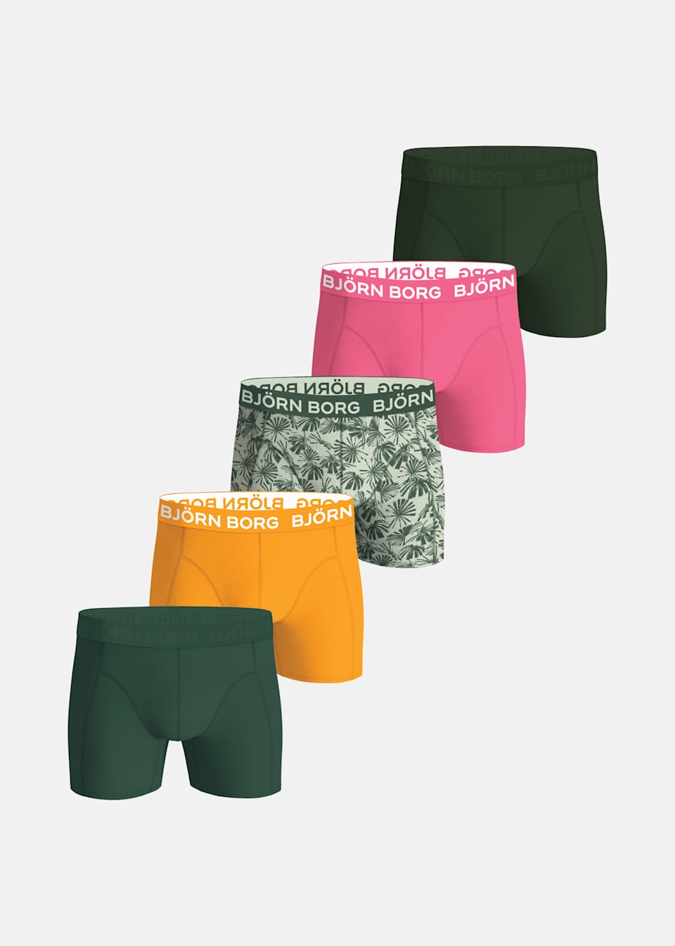 COTTON STRETCH BOXER 5p