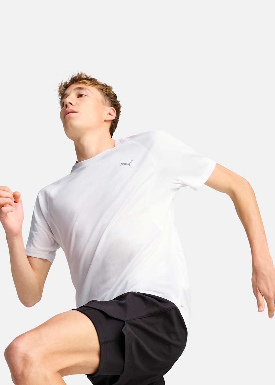 M RUN VELOCITY TEE (POLY)