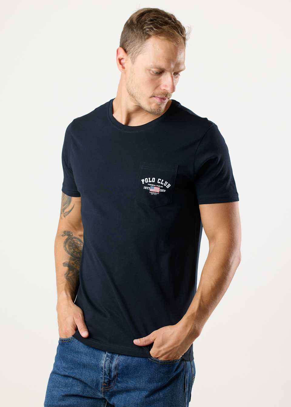 Texas Tee (Bröstficka)