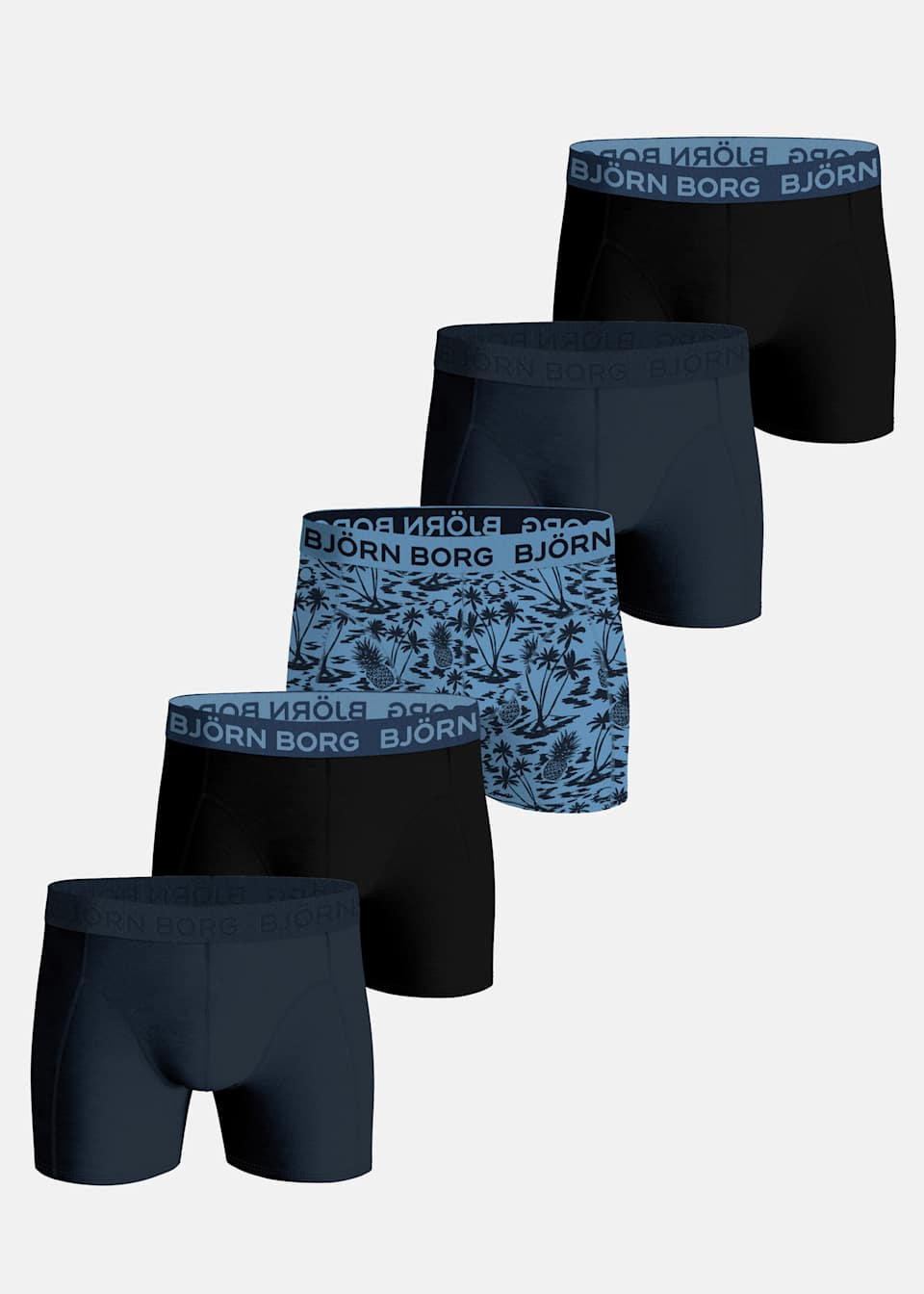 COTTON STRETCH BOXER 5p