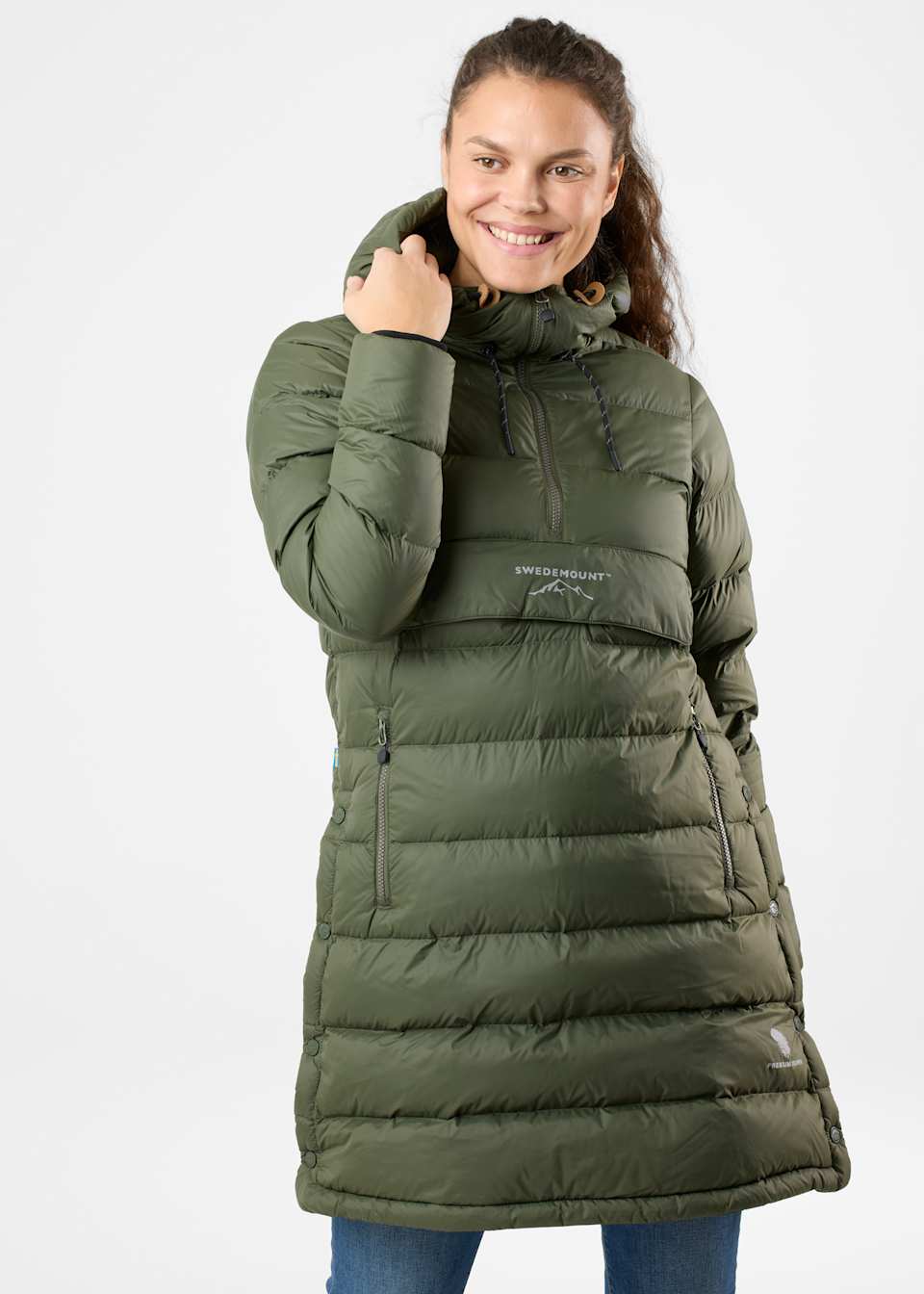 Östersund Down Anorak Long W
