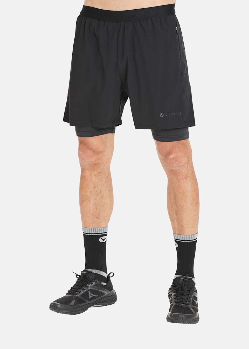 Dylan M 2-in-1 Stretch Shorts