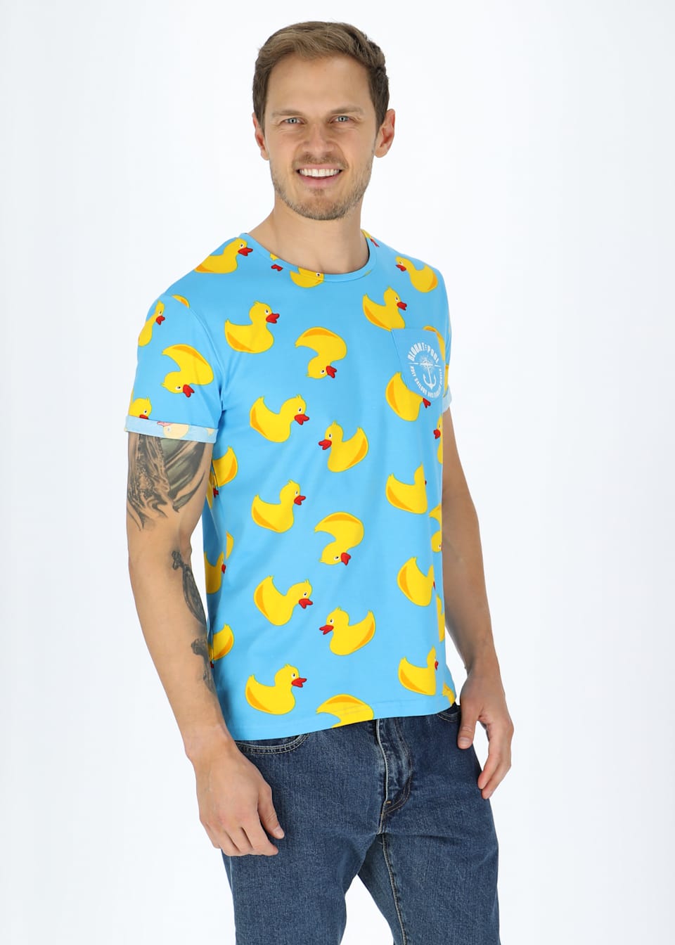 Tropical Pocket Tee