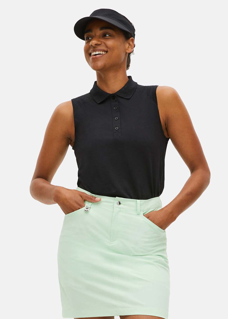 Rumie Sleeveless Poloshirt