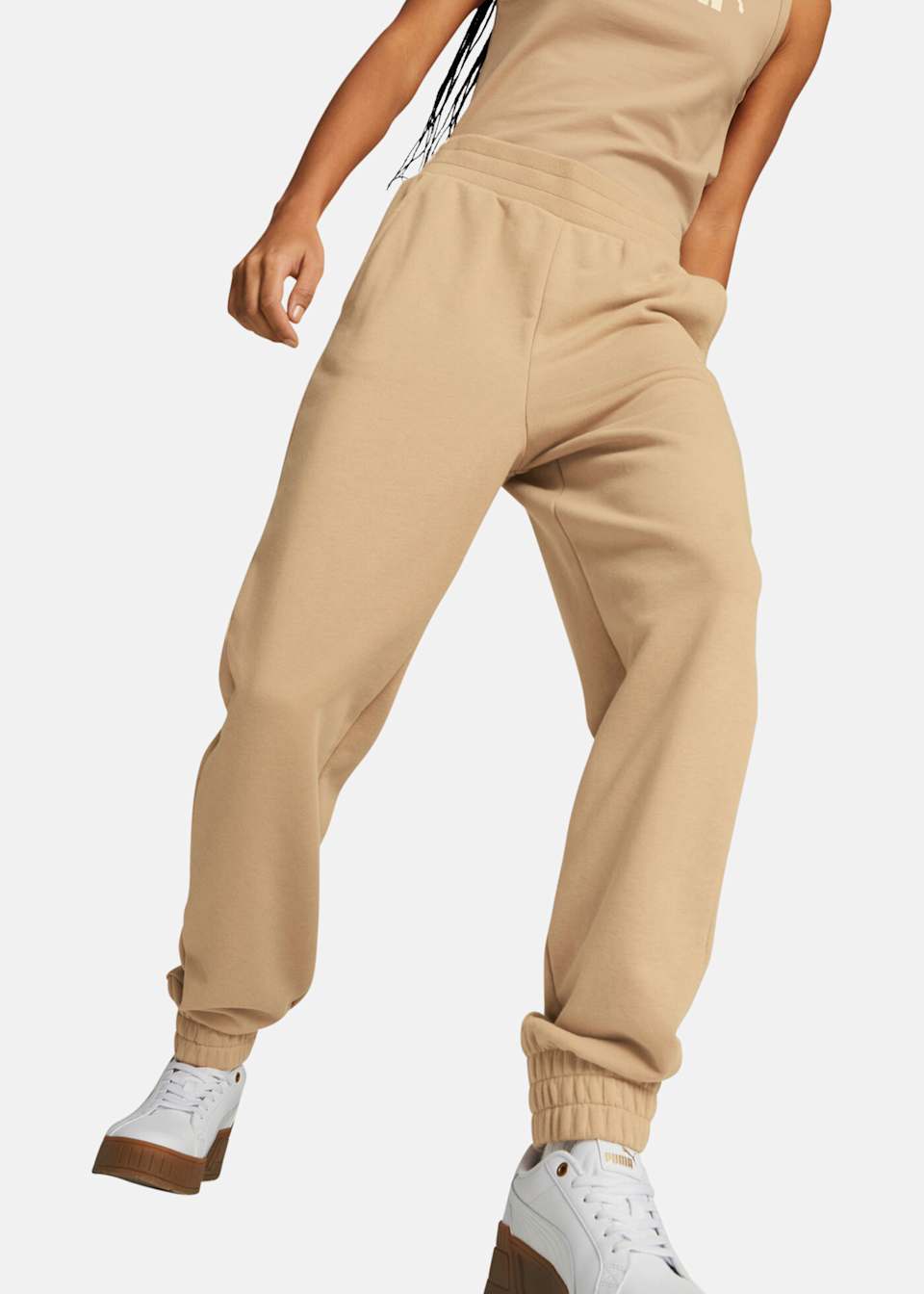 ESS+ Embroidery High-Waist Pan
