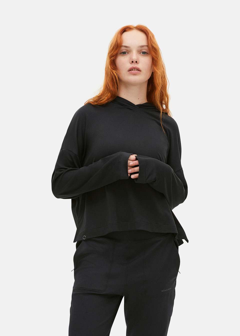 Soft Cropped Hoodie