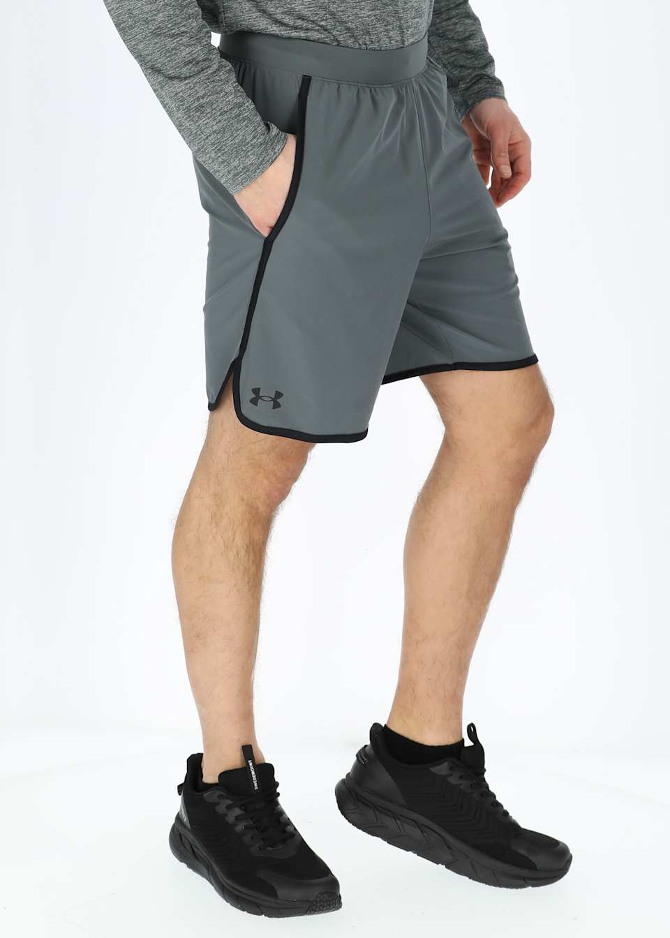 UA HIIT Woven 8in Shorts