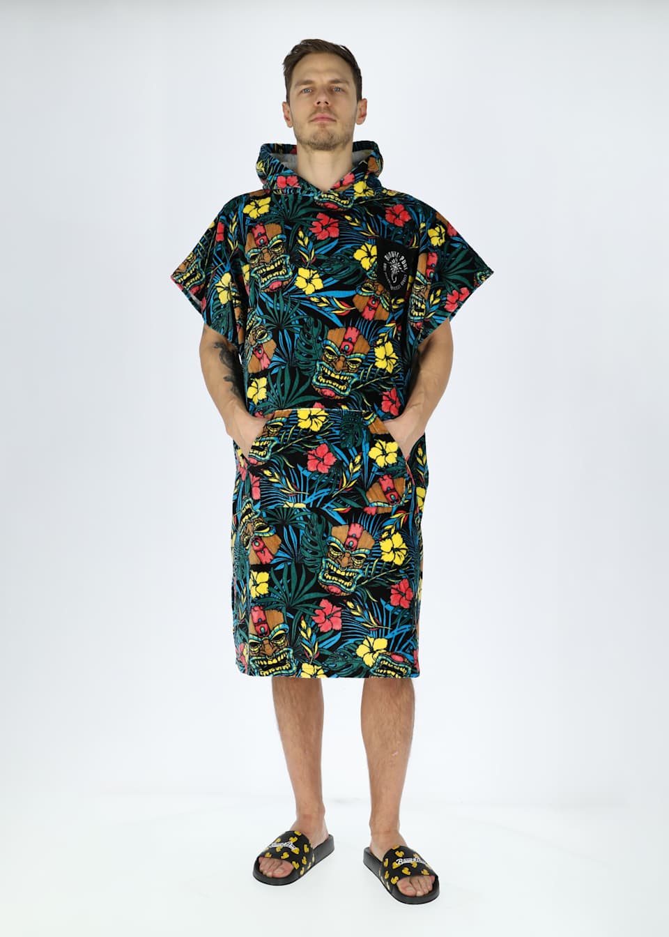 Tropical Beach Poncho